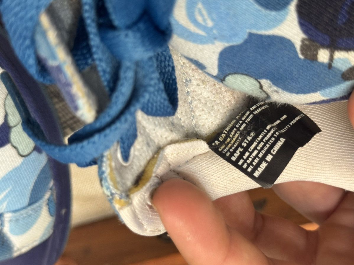 Bape × Kaws Kaws Ultra Skull Sta Sneakers Bape Sta Abc Camo Blue Size US 9.5 / EU 42-43 - 11 Thumbnail