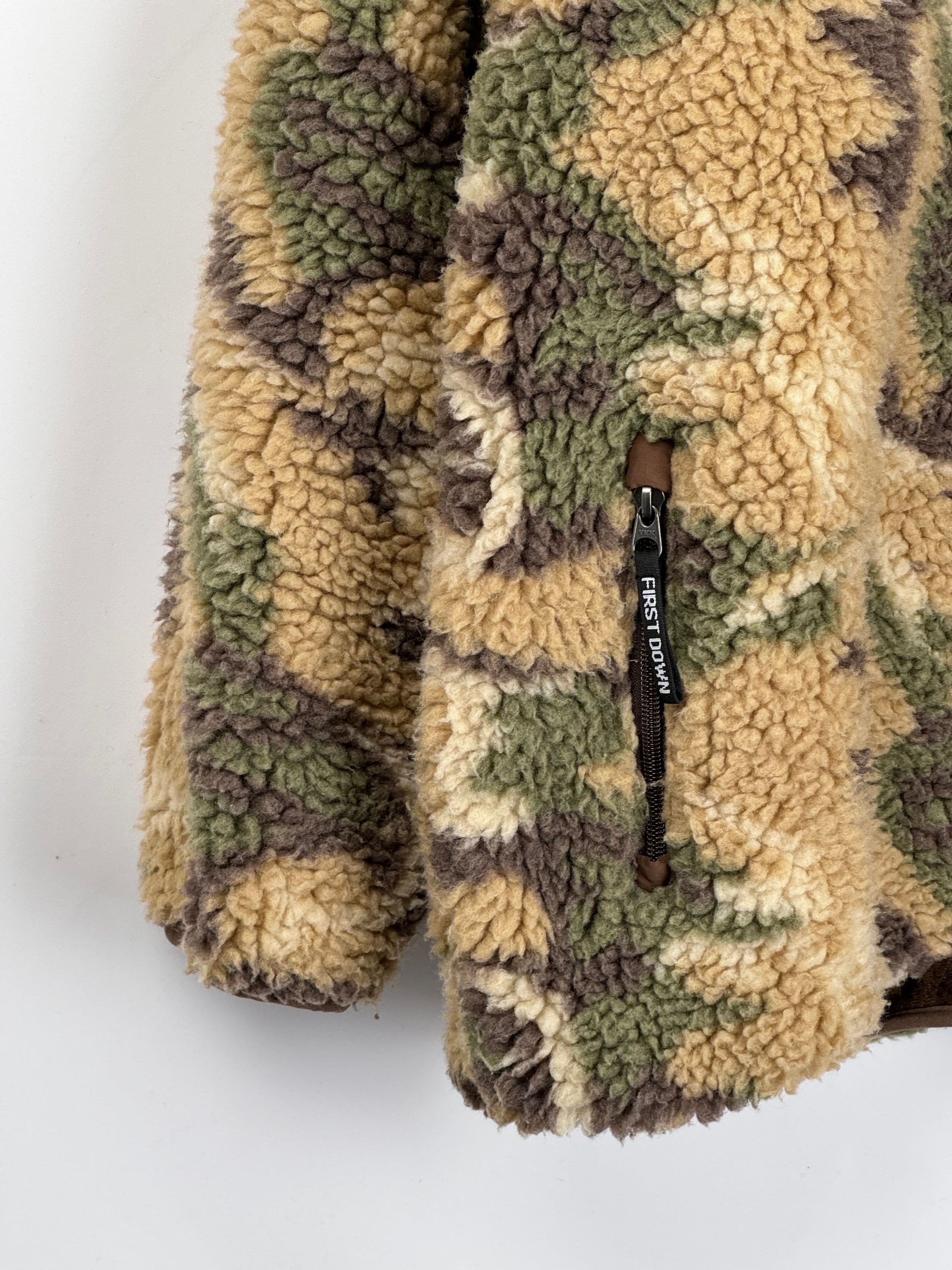 Other FIRST DOWN Camo Fleece Full Zip Size US S / EU 44-46 / 1 - 5 Thumbnail