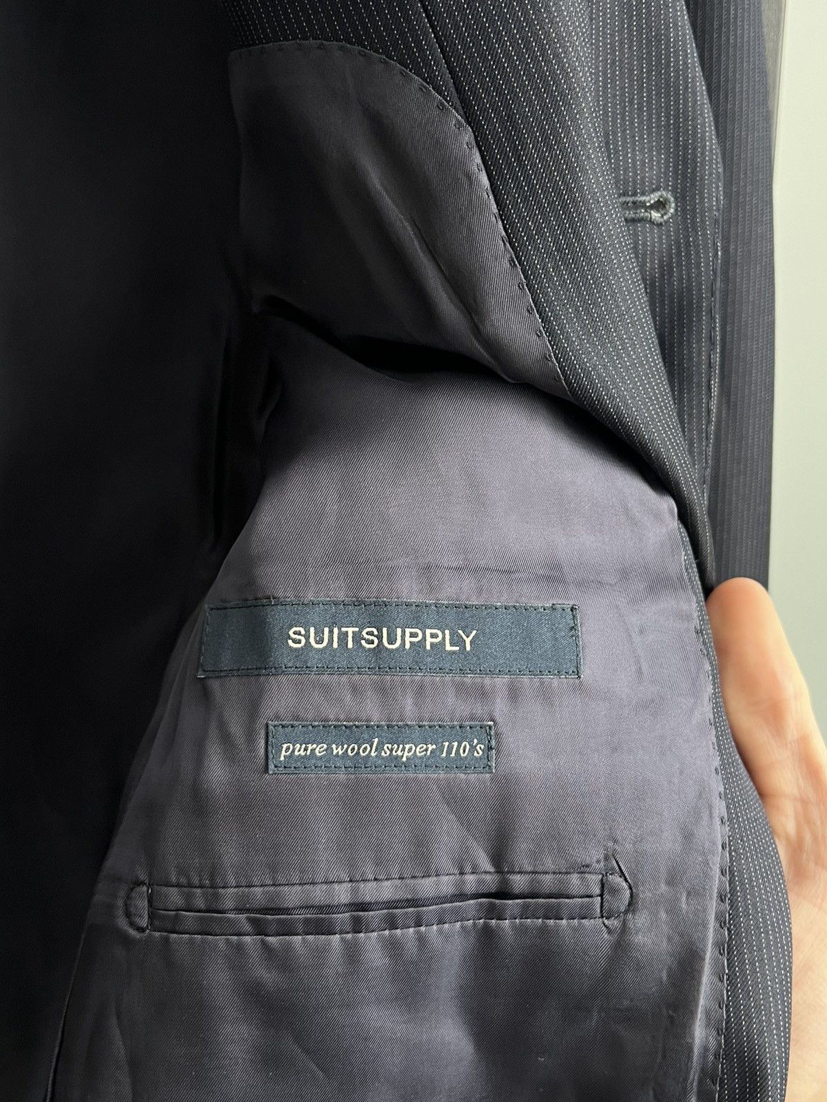 Suitsupply Suitsupply Pure Wool Super 110’s Blazer Size 48R - 11 Thumbnail