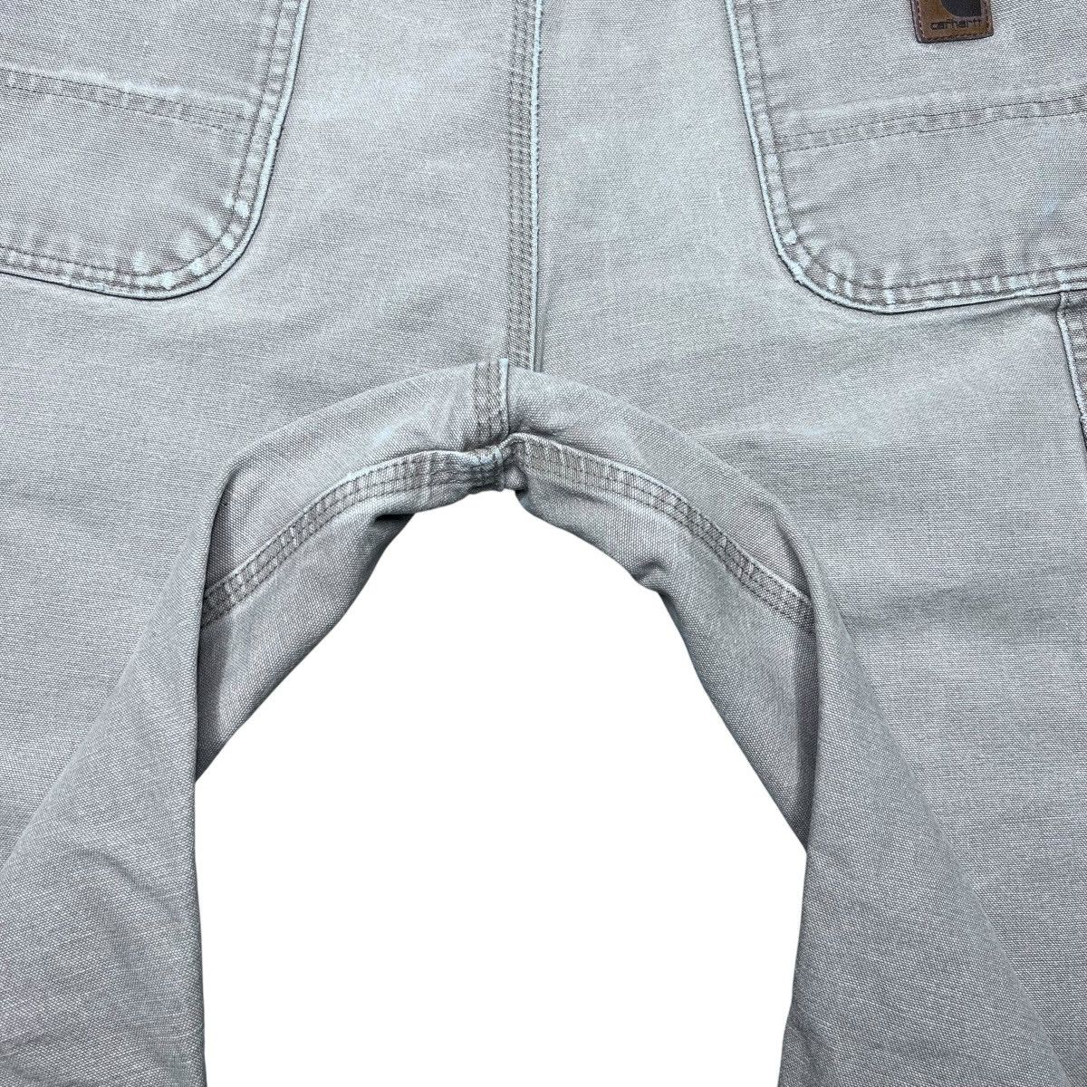 Carhartt × Vintage Vintage 2000s Carhartt Tan Carpenter Canvas Dungaree Pants Size US 37 - 11 Thumbnail