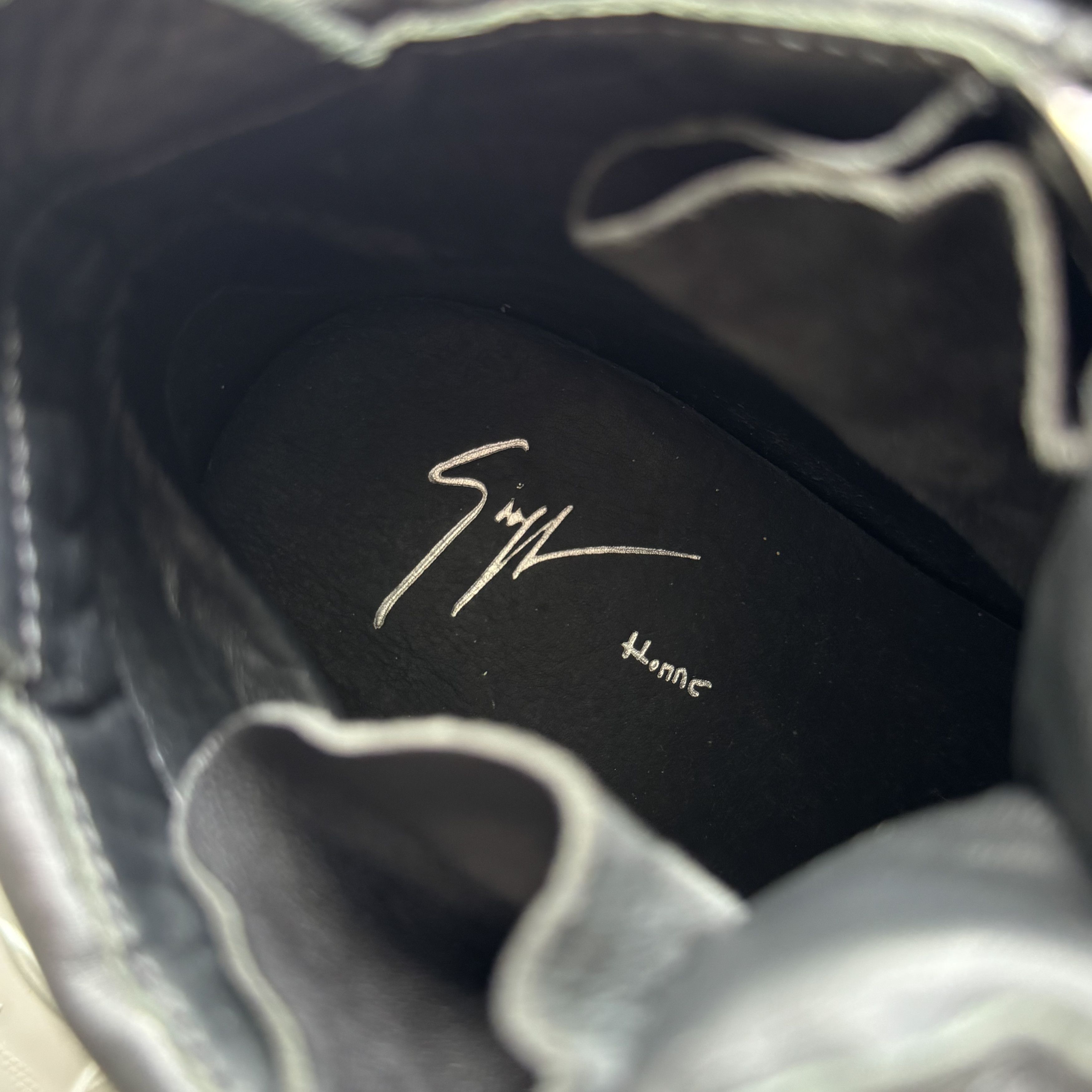 Giuseppe Zanotti GIUSEPPE ZANOTTI Archive High-Top Sneakers Size US 6 / EU 39 - 11 Thumbnail