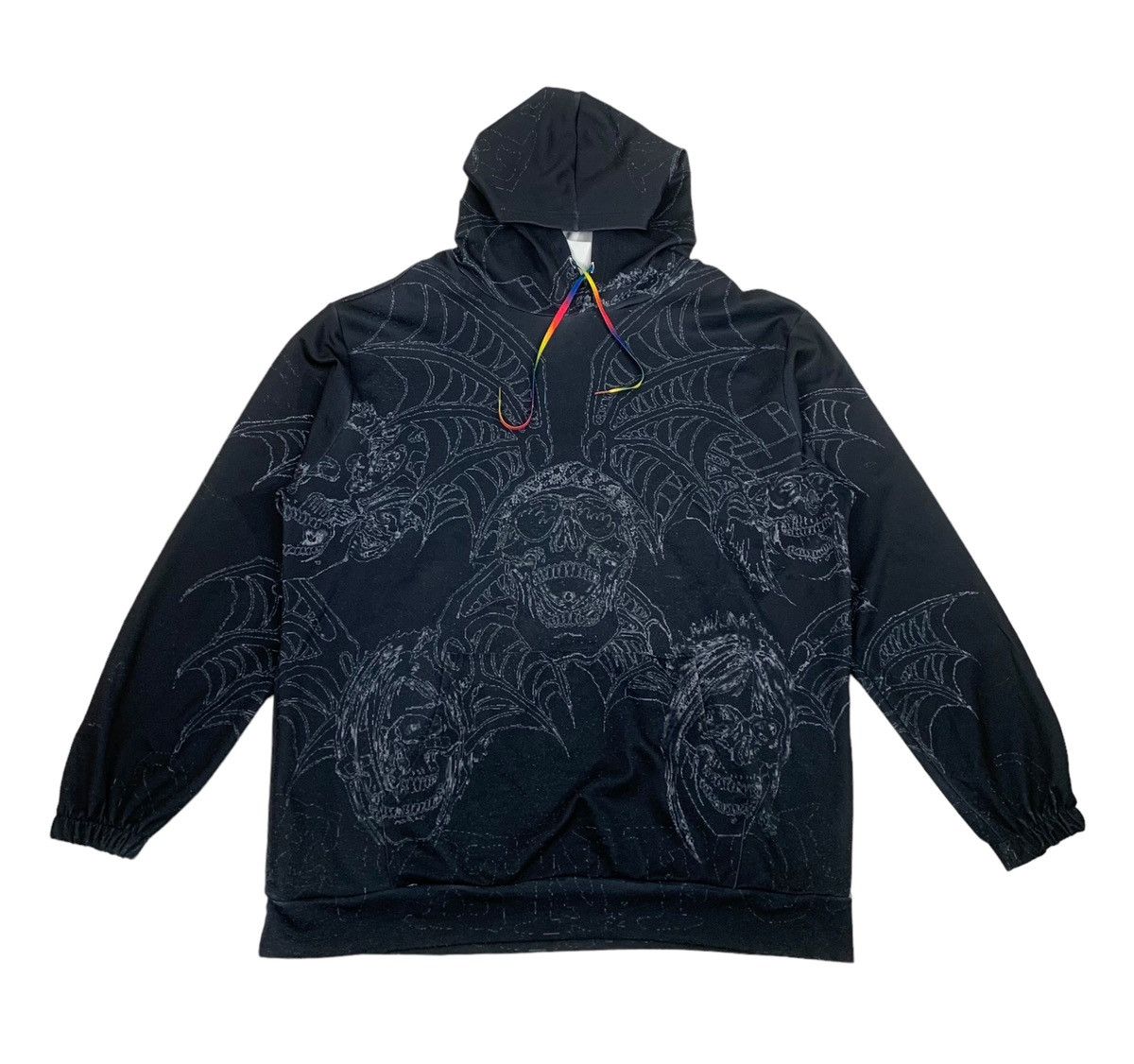 Japanese Brand Metal Skull full print Japanese Brand Hoodies Pullover Size US XL / EU 56 / 4 - 1 Thumbnail