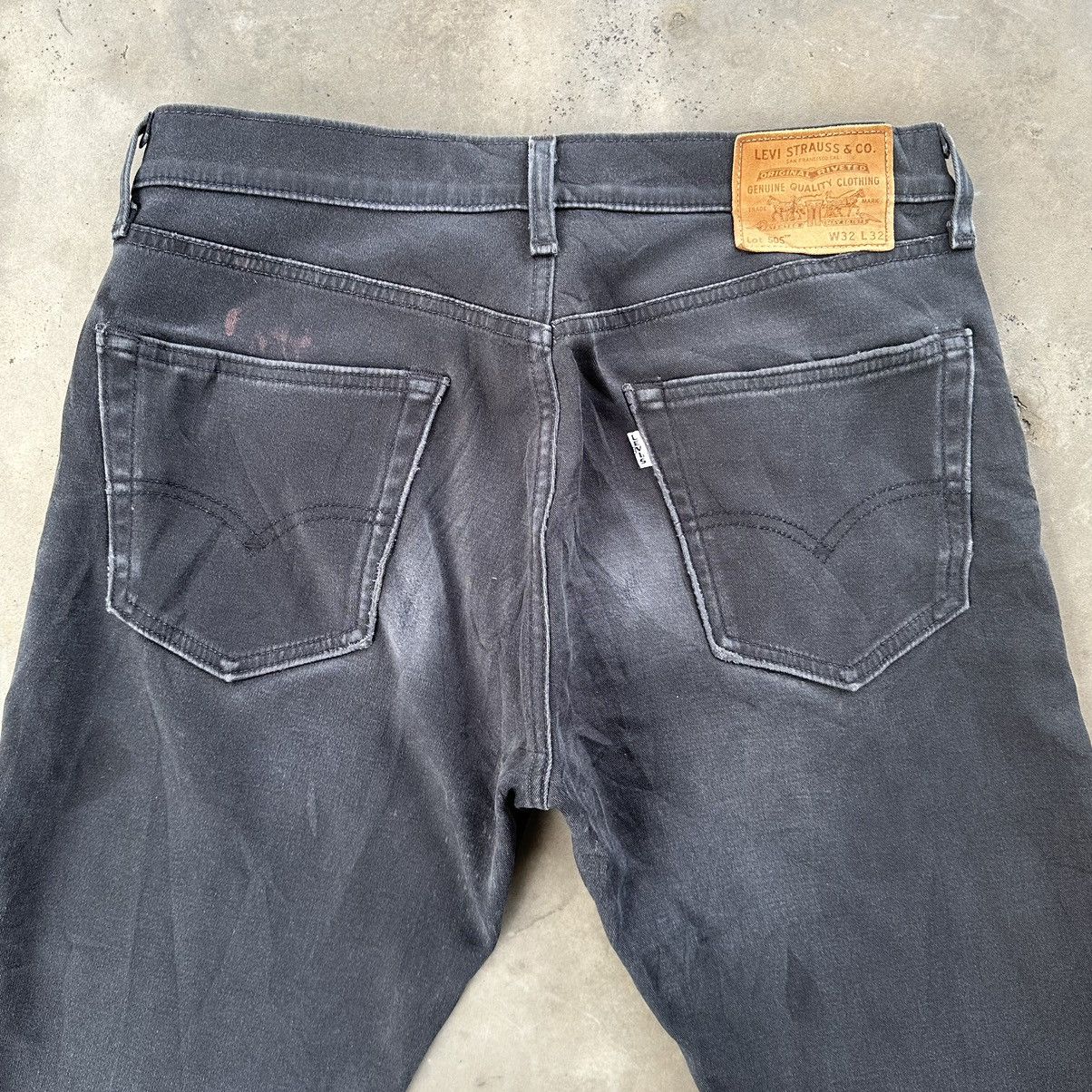 Japanese Brand Vintage 🔥 Levi’s 505 Big E Faded Distressed Trousers Pants Size US 32 / EU 48 - 9 Thumbnail
