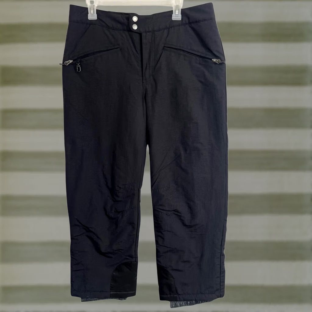 Vintage White Sierra Toboggan Insulated Pant Black Large 29" Inseam Men Snow Pants L Size US 33 - 1 Thumbnail