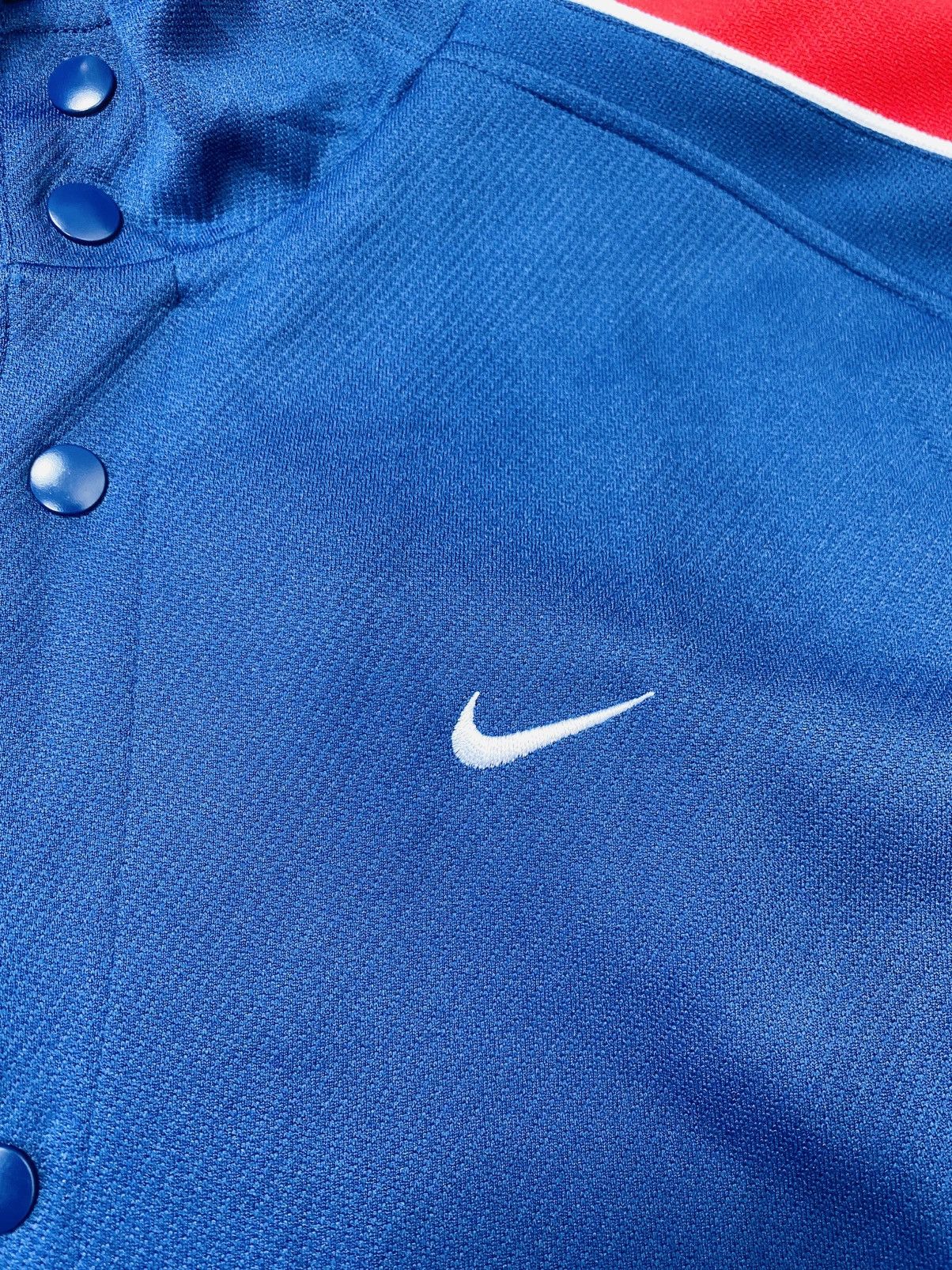Nike Vintage Nike Button Tap Track Top Size US XL / EU 56 / 4 - 6 Thumbnail