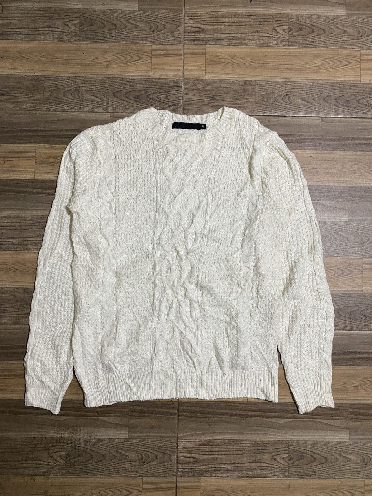 Japanese Brand FUGA SWEATERS KNIT CABLE Size US M / EU 48-50 / 2 - 1 Thumbnail