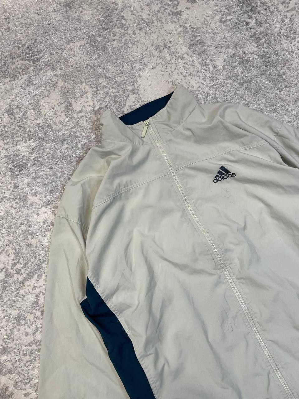 Adidas Vintage Adidas Windbreaker Jacket Y2K Full Zip Retro Sport Size US L / EU 52-54 / 3 - 4 Thumbnail
