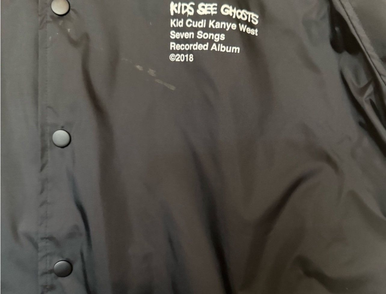 Kanye West KIDS SEE GHOSTS COACH JACKET KID CUDI TAKASHI MURAKAMI Size US XL / EU 56 / 4 - 6 Thumbnail