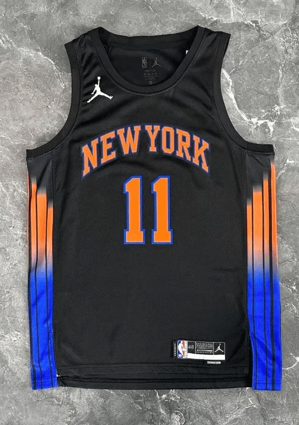 26 New York Knicks #11 Jalen Brunson Jersey L
