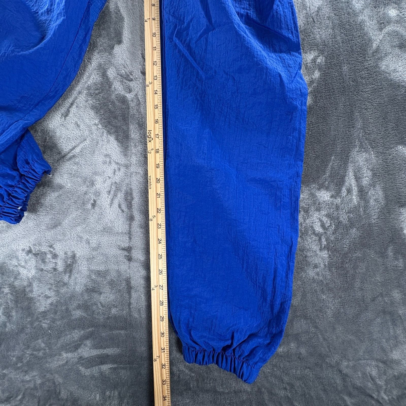 Lotto Sport Vintage Y2K Lotto Soccer Football Blue Athletic Lined Track Size US 26 / EU 42 - 10 Thumbnail