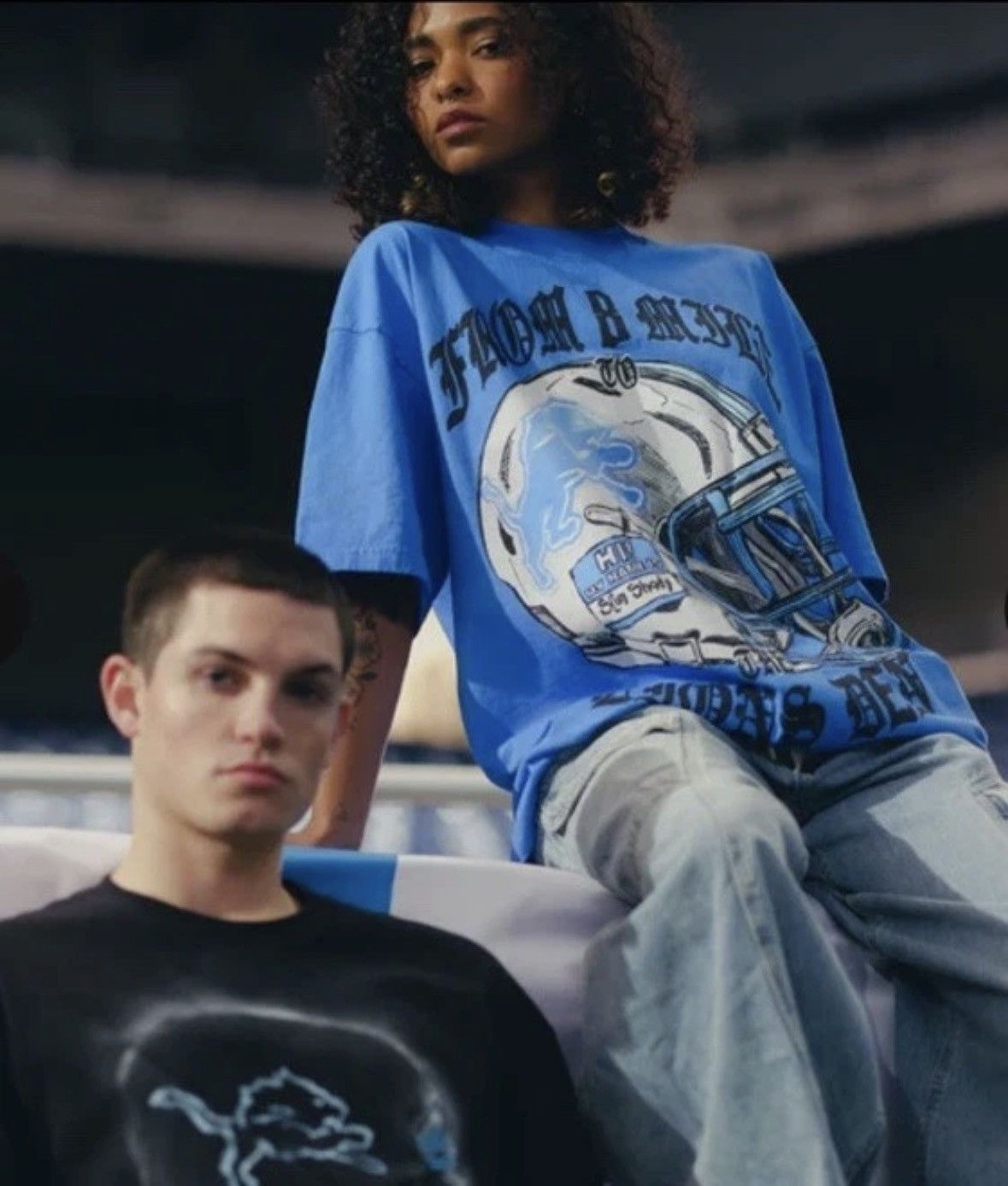 Eminem Eminem x Detroit Lions Capsule Helmet T-Shirt Men’s M New Size US M / EU 48-50 / 2 - 3 Thumbnail