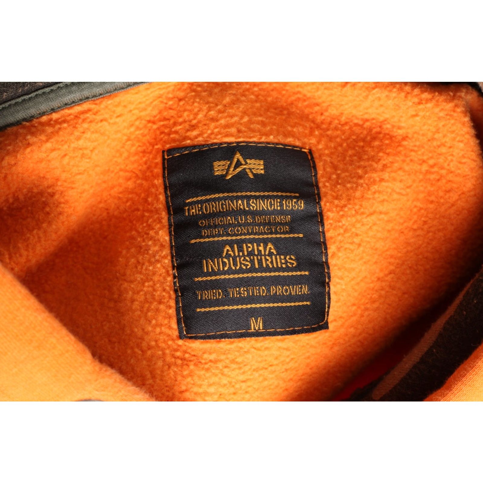 Alpha Industries ALPHA INDUSTRIES Pullover Hoodie Men M Orange Camouflage Logo Hoodie Mens Size M Vintage No (adjusted to fit constraints) Size US M / EU 48-50 / 2 - 5 Thumbnail