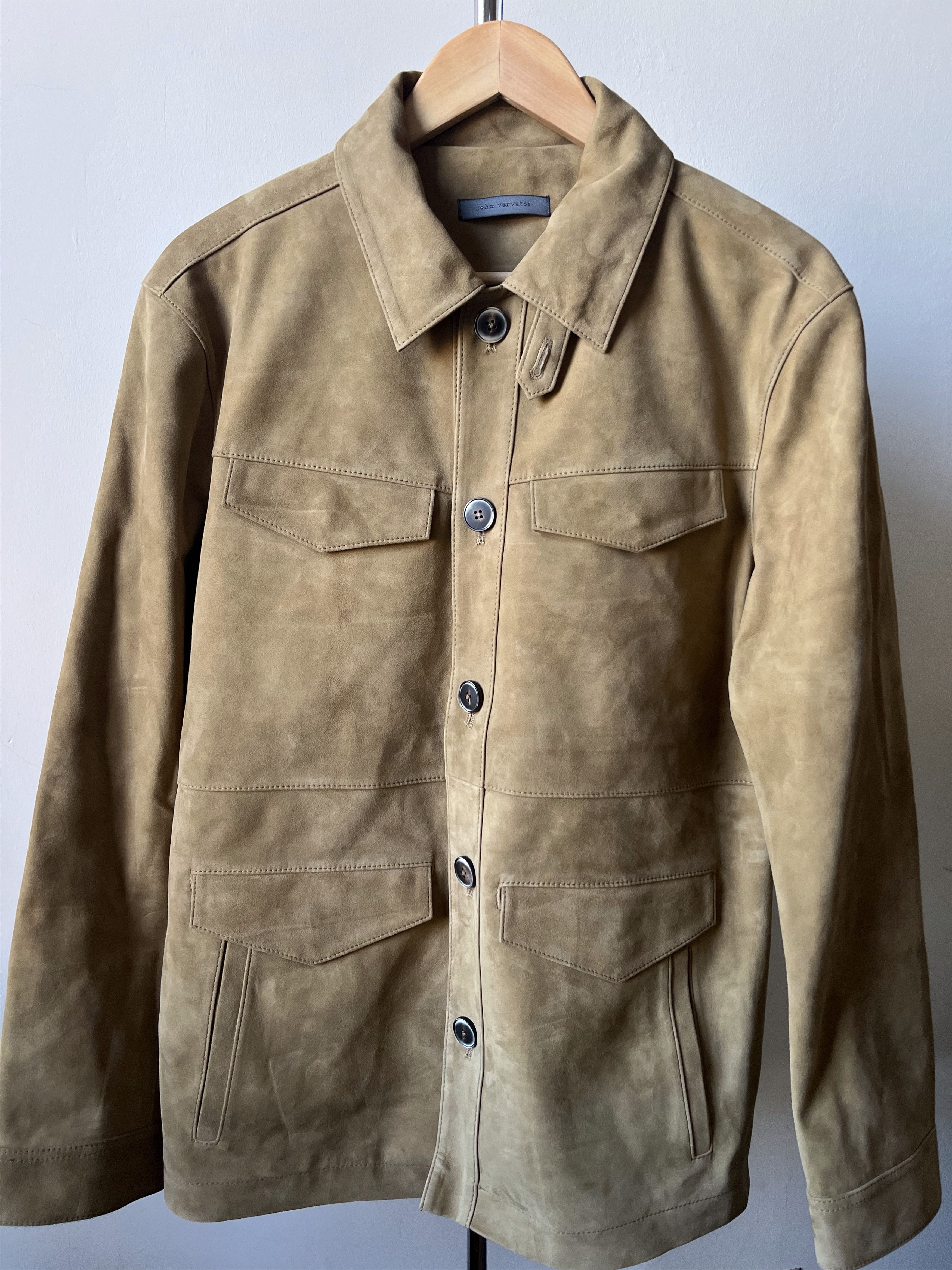 John Varvatos Suede Jacket John Varvatos Size US M / EU 48-50 / 2 - 1 Thumbnail