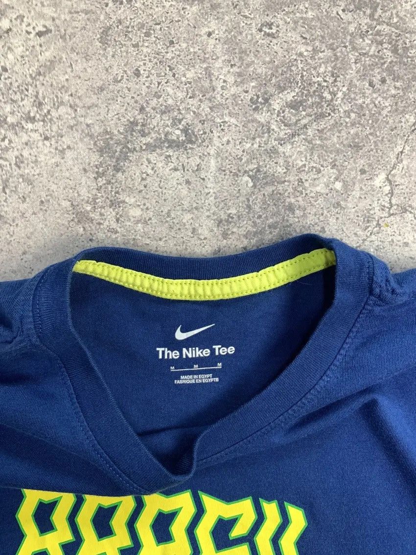 Nike Vintage Y2K T-shirt Brazil sk8 faded Blockcore style Size US M / EU 48-50 / 2 - 8 Thumbnail