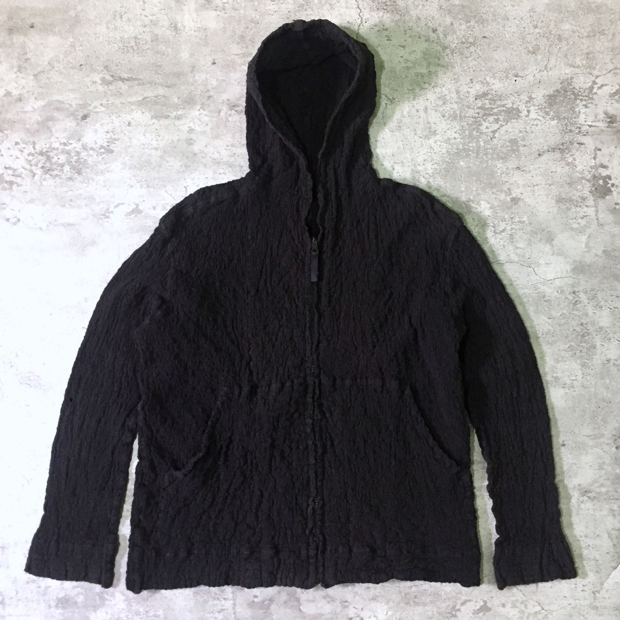 Issey Miyake Archive Issey Miyake Me Textured Cringkle Zip Hoodie Size US M / EU 48-50 / 2 - 1 Thumbnail