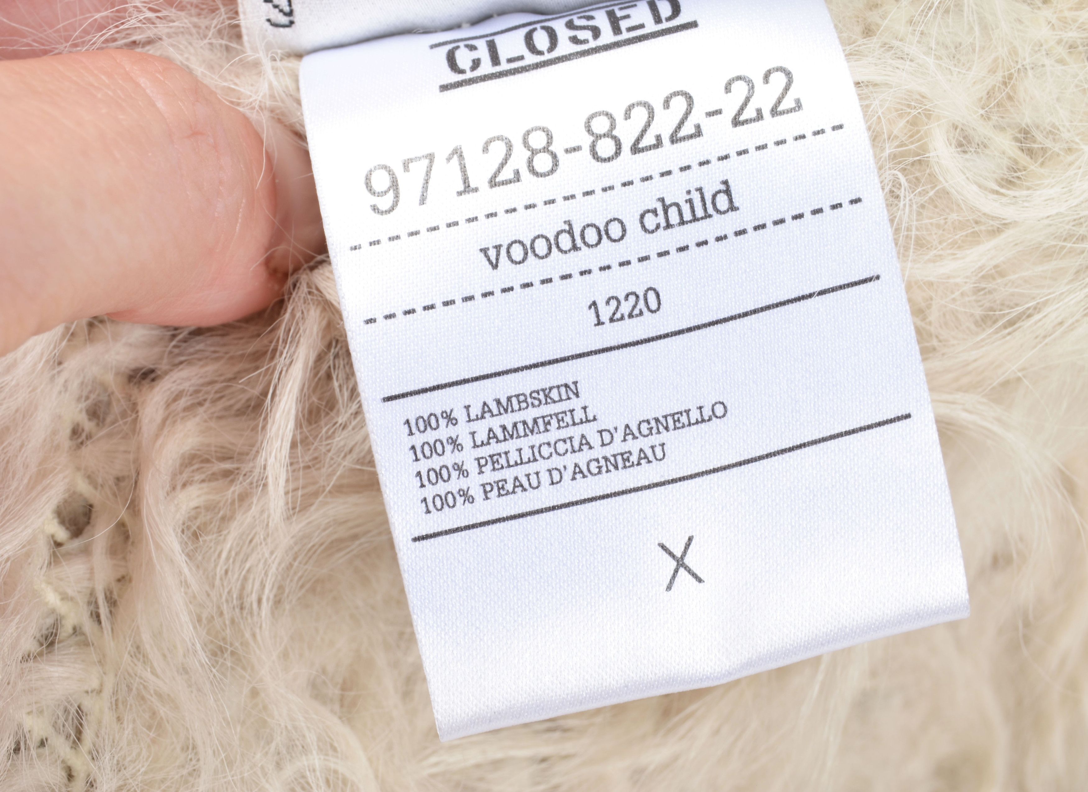CLOSED × Marithe + Francois Girbaud Closed by Marithe Francois Girbaud Lambskin Fur Child Vest Size L / US 10 / IT 46 - 10 Thumbnail