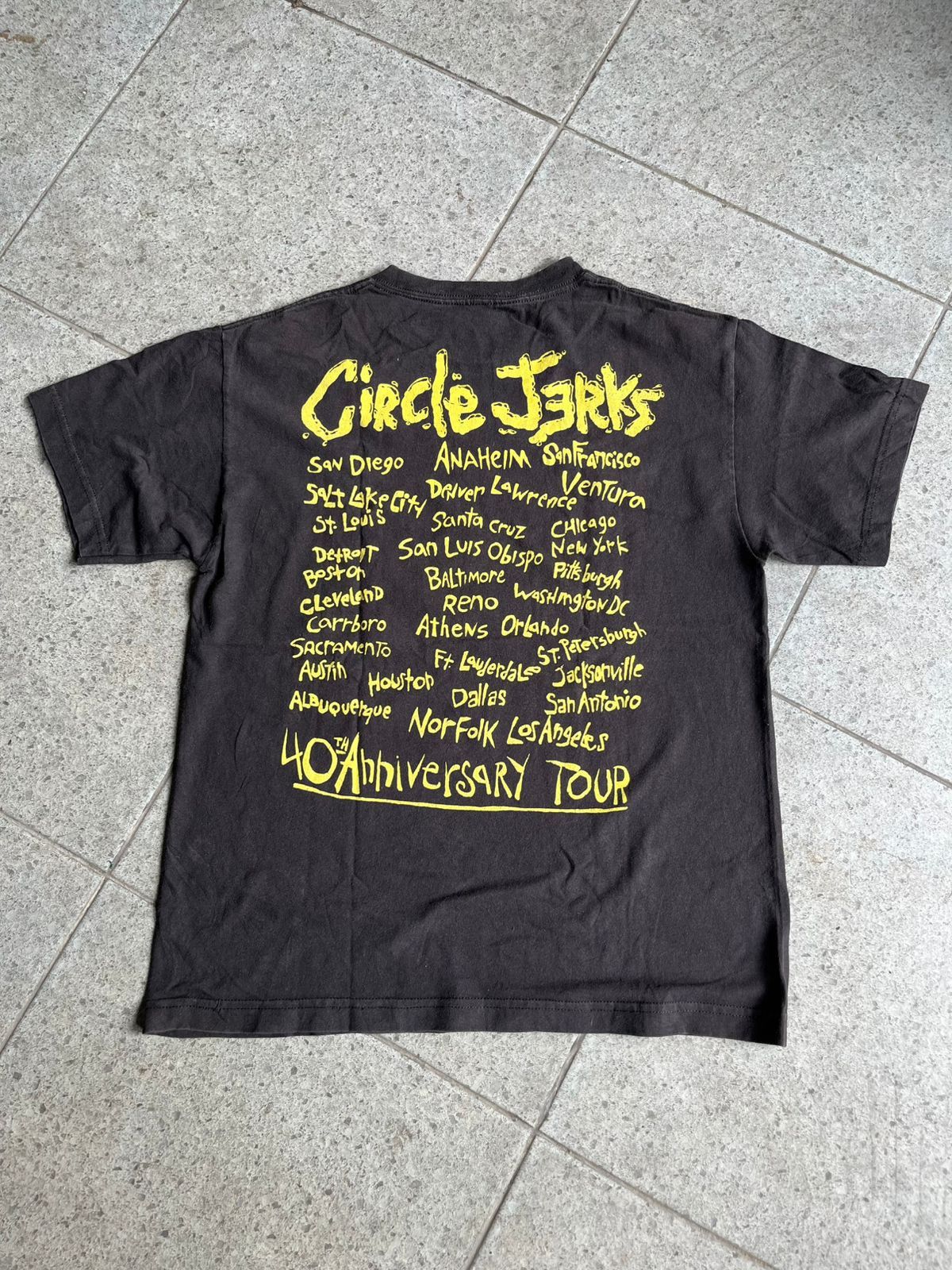 Band Tees Band Tees 40th Anniv Circle Jerks Tour 2021 tee tshirt Size US M / EU 48-50 / 2 - 2 Thumbnail