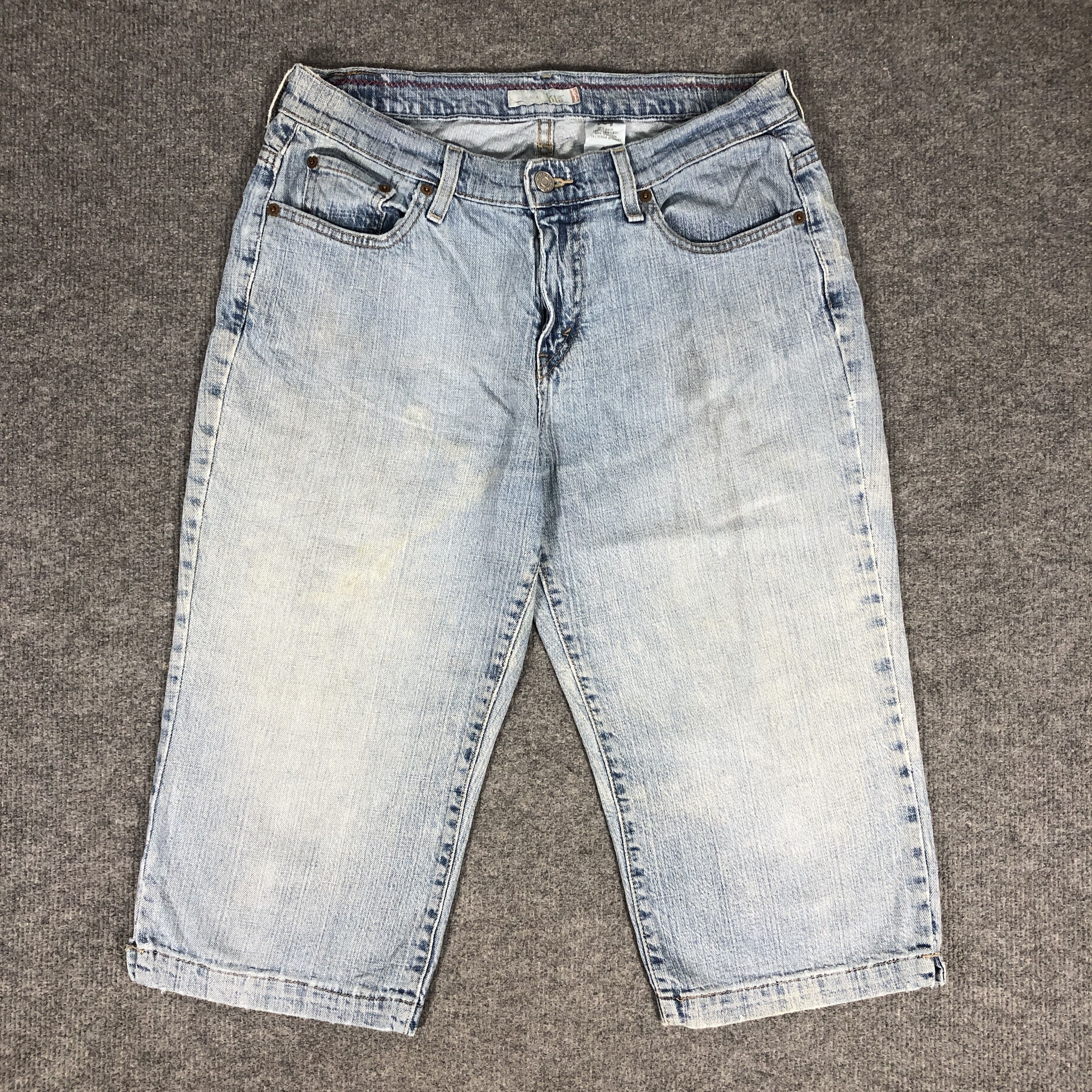 Levi's × Vintage Womens Vintage Levis 515 Jeans Capri L1112W Size 31" - 1 Thumbnail