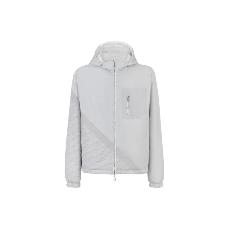 Fendi o1s1wg110125 Jacket in Grey Size US L / EU 52-54 / 3 - 1 Thumbnail