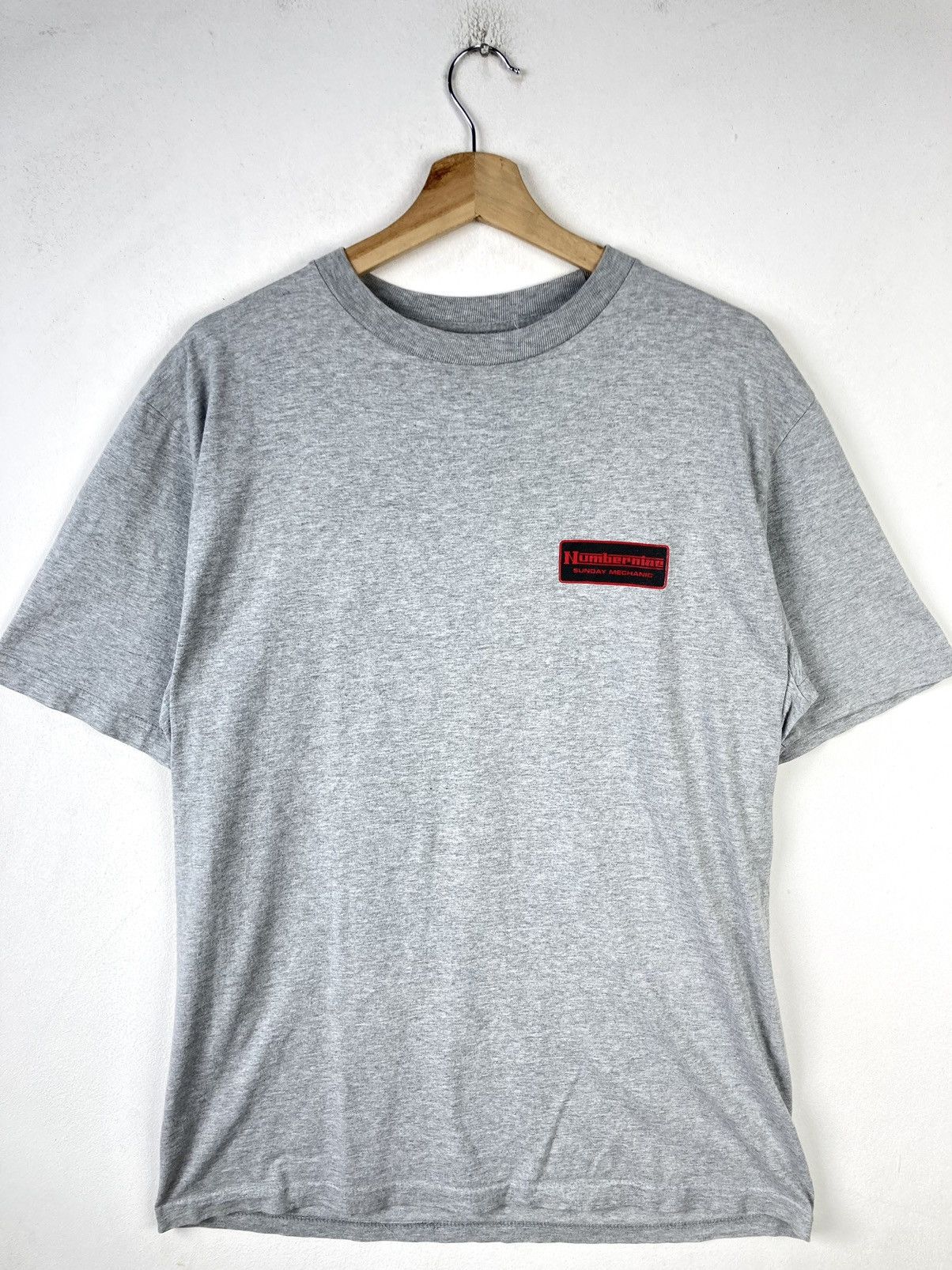 Number (N)ine SS98 Number Nine Japan Sunday Mechanic Box Logo T-Shirt Size US M / EU 48-50 / 2 - 5 Thumbnail