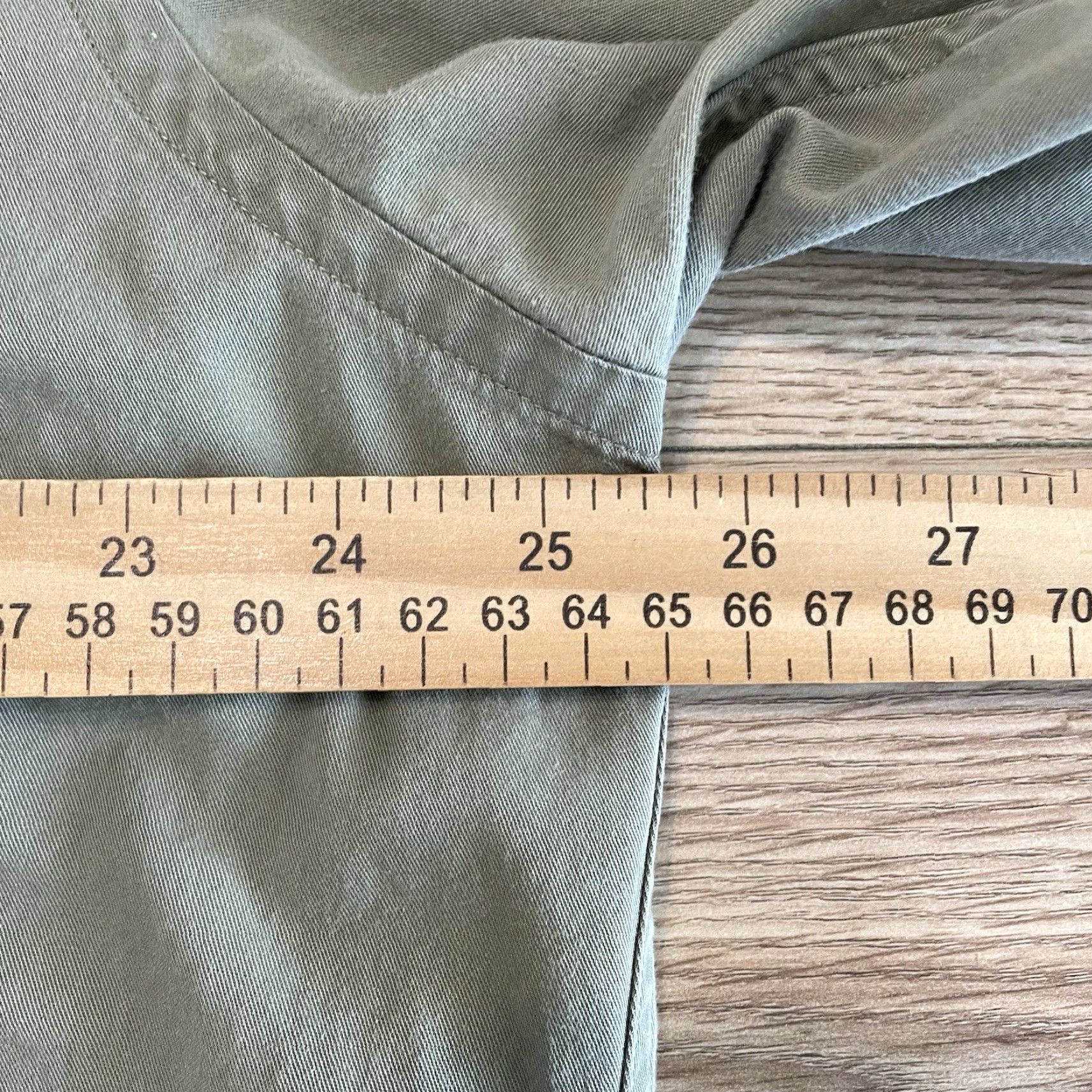 Vintage HUNT CLUB Twill Button-Up Shirt Men Large Long Sleeve Green Size US L / EU 52-54 / 3 - 6 Thumbnail