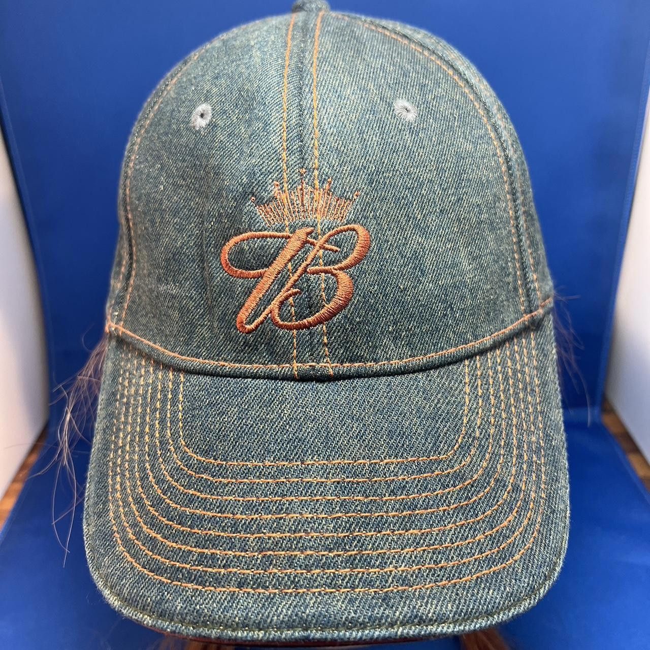 Budweiser Vintage y2k Stylish Denim Cap with Logo Size ONE SIZE - 2 Thumbnail