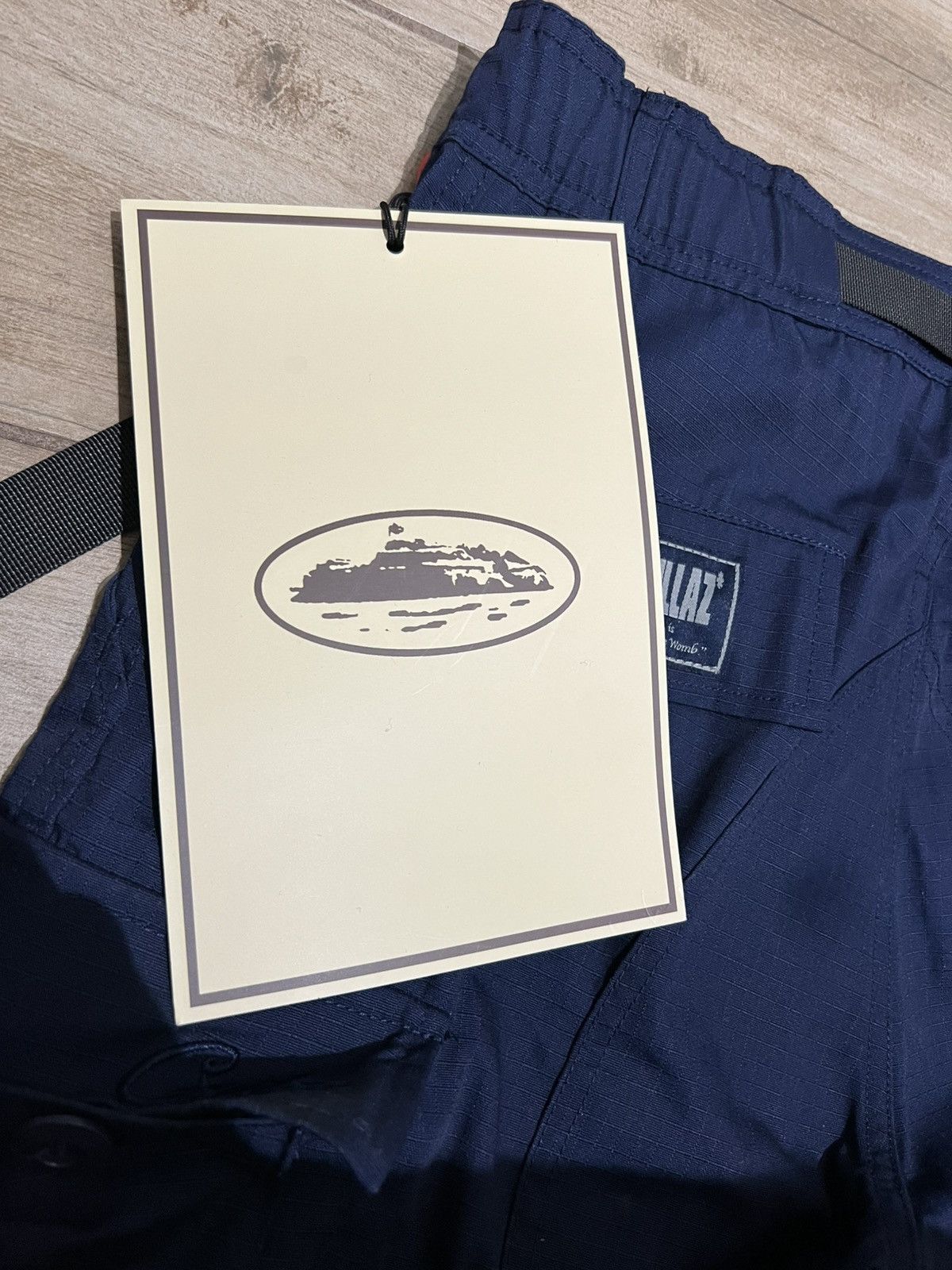 Corteiz Corteiz Guerillaz Cargo Pants Blue Medium Mystery Cargo Size US 32 / EU 48 - 9 Thumbnail