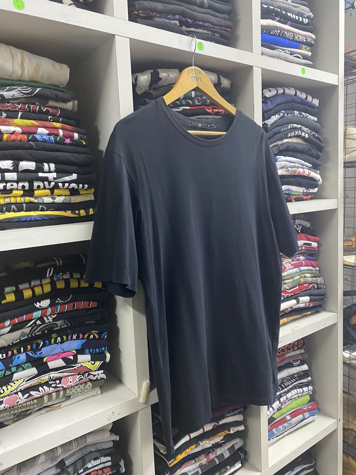 Jil Sander × Uniqlo Jil Sander plan Black Tee Size US M / EU 48-50 / 2 - 4 Thumbnail