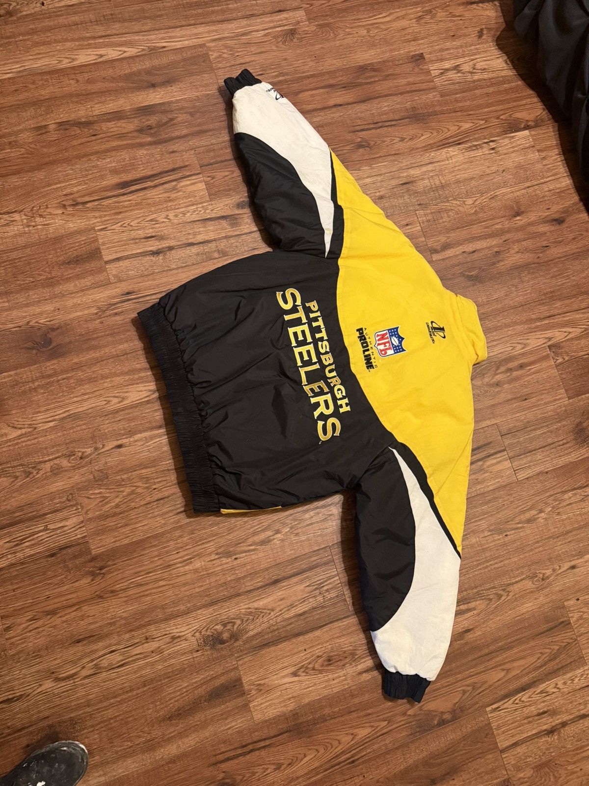 Pro Line Vintage Steelers Jacket XL Size US XL / EU 56 / 4 - 7 Thumbnail
