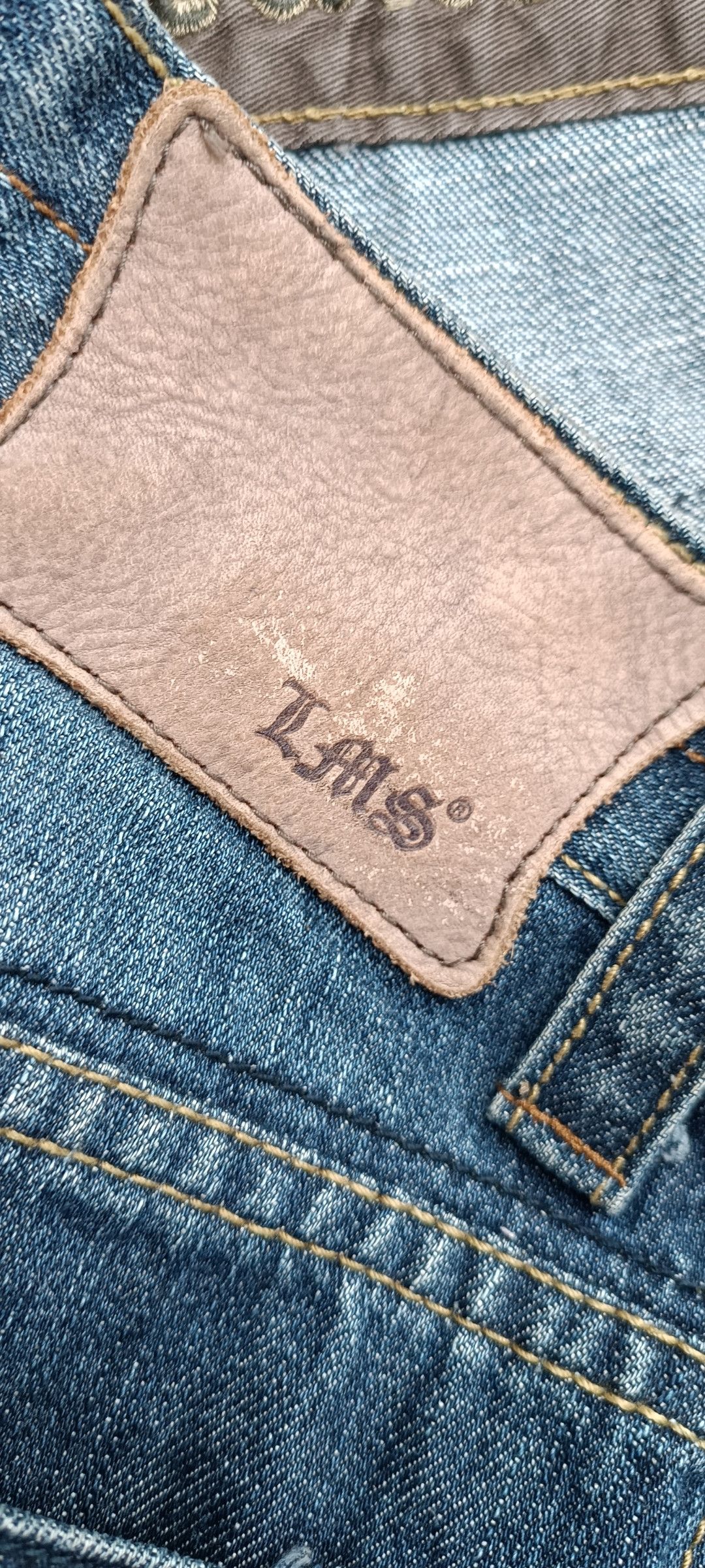 Japanese Brand × Seditionaries RARE 🔥 Japanese Brand LMS Skull Printed Denim E246 Size US 30 / EU 46 - 14 Thumbnail