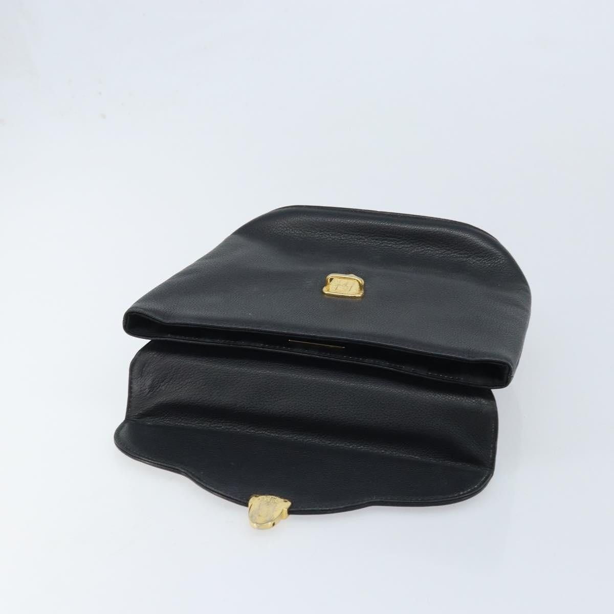 Saint Laurent Paris Saint Laurent Leather Handbag Black Size ONE SIZE - 9 Thumbnail
