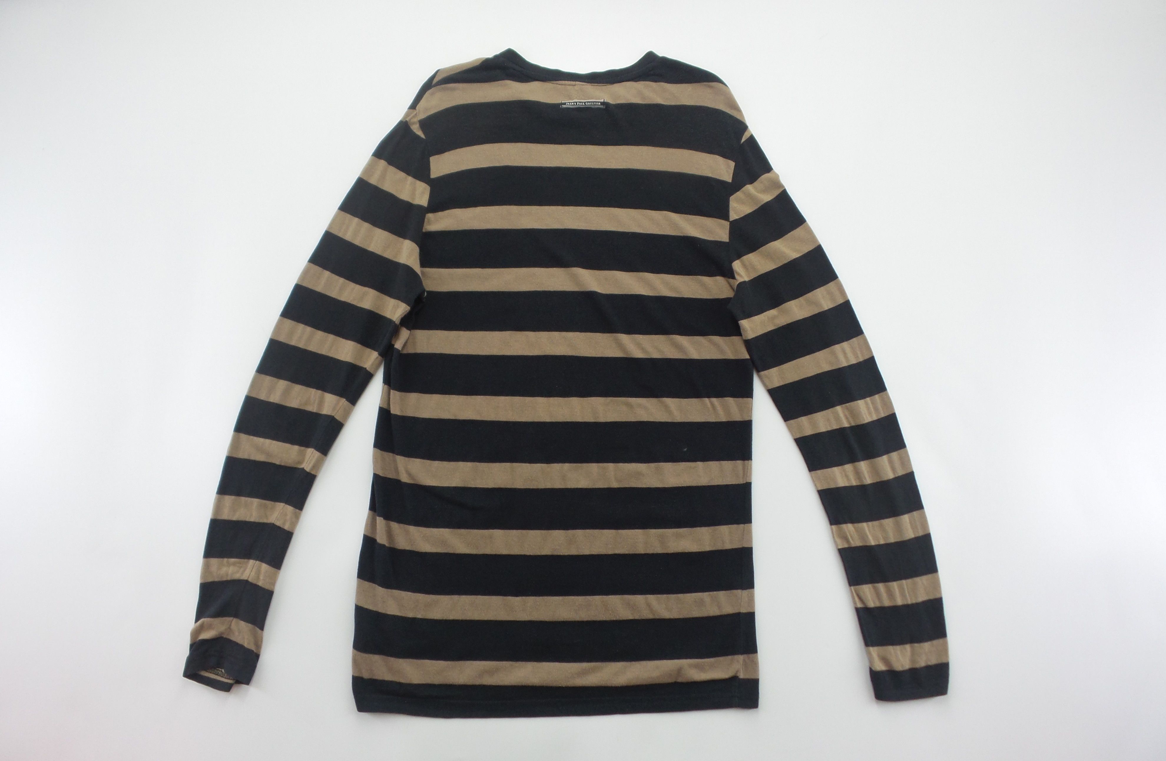 Jean Paul Gaultier Jean's Paul Gaultier Stripes Long Sleeve T-shirts Size US M / EU 48-50 / 2 - 9 Thumbnail