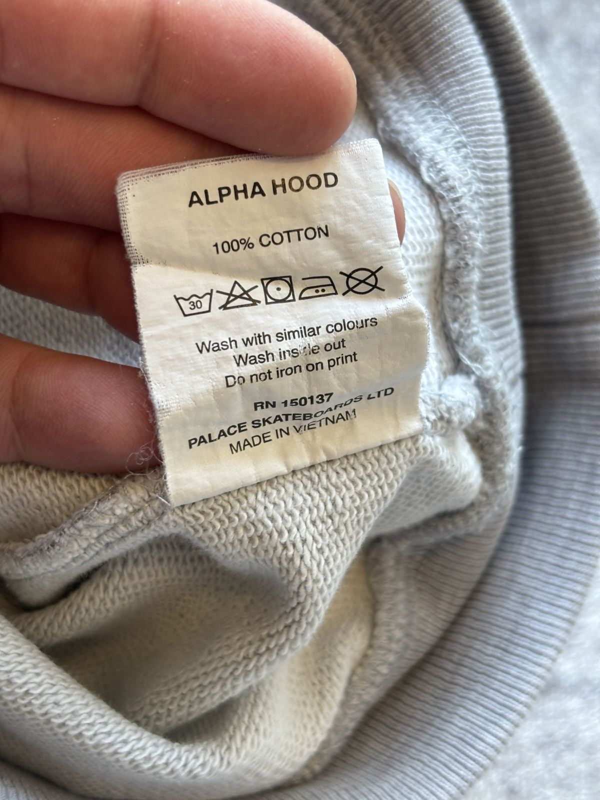 Palace Palace Alpha Hoodie Size L Size US S / EU 44-46 / 1 - 8 Thumbnail