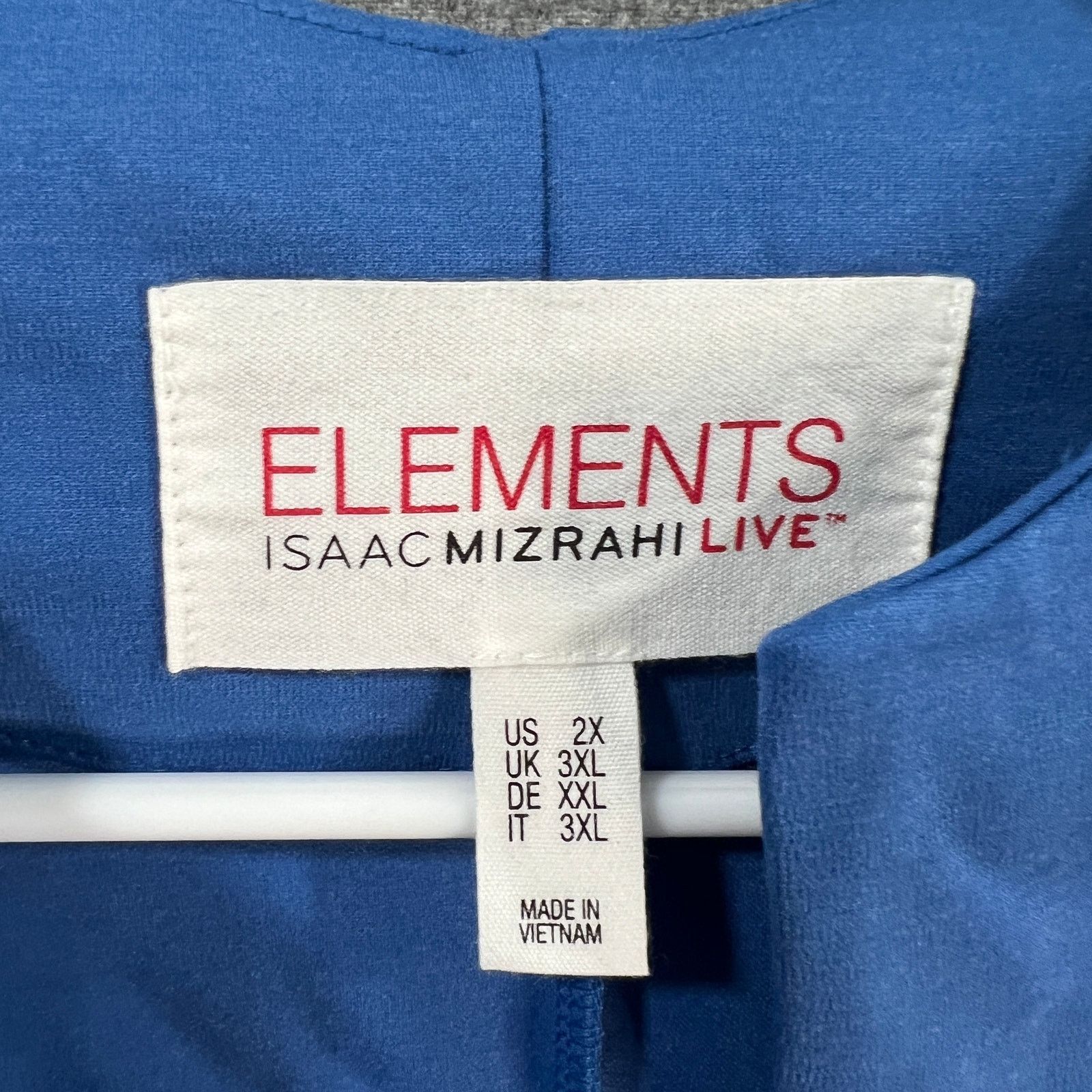 Isaac Mizrahi Isaac Mizrahi Live! Elements 24/7 Stretch Knit Open Front Size XXL / US 16-18 / IT 52-54 - 3 Thumbnail