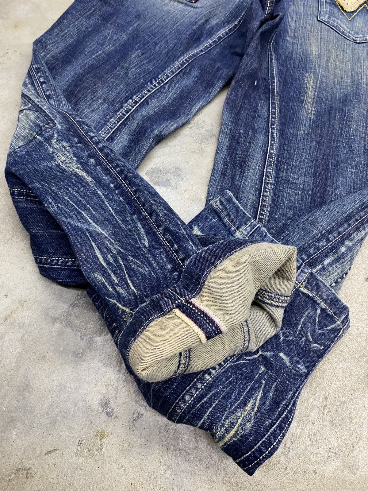 If Six Was Nine × KMRii japanese grunge bigtrain undercover style jeans Size US 30 / EU 46 - 9 Thumbnail