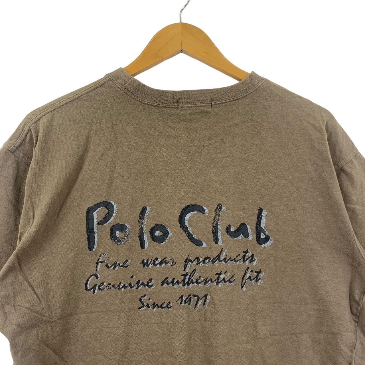 Vintage Vintage POLO CLUB USA Streetwear Baggy Tee Size L / US 10 / IT 46 - 6 Thumbnail