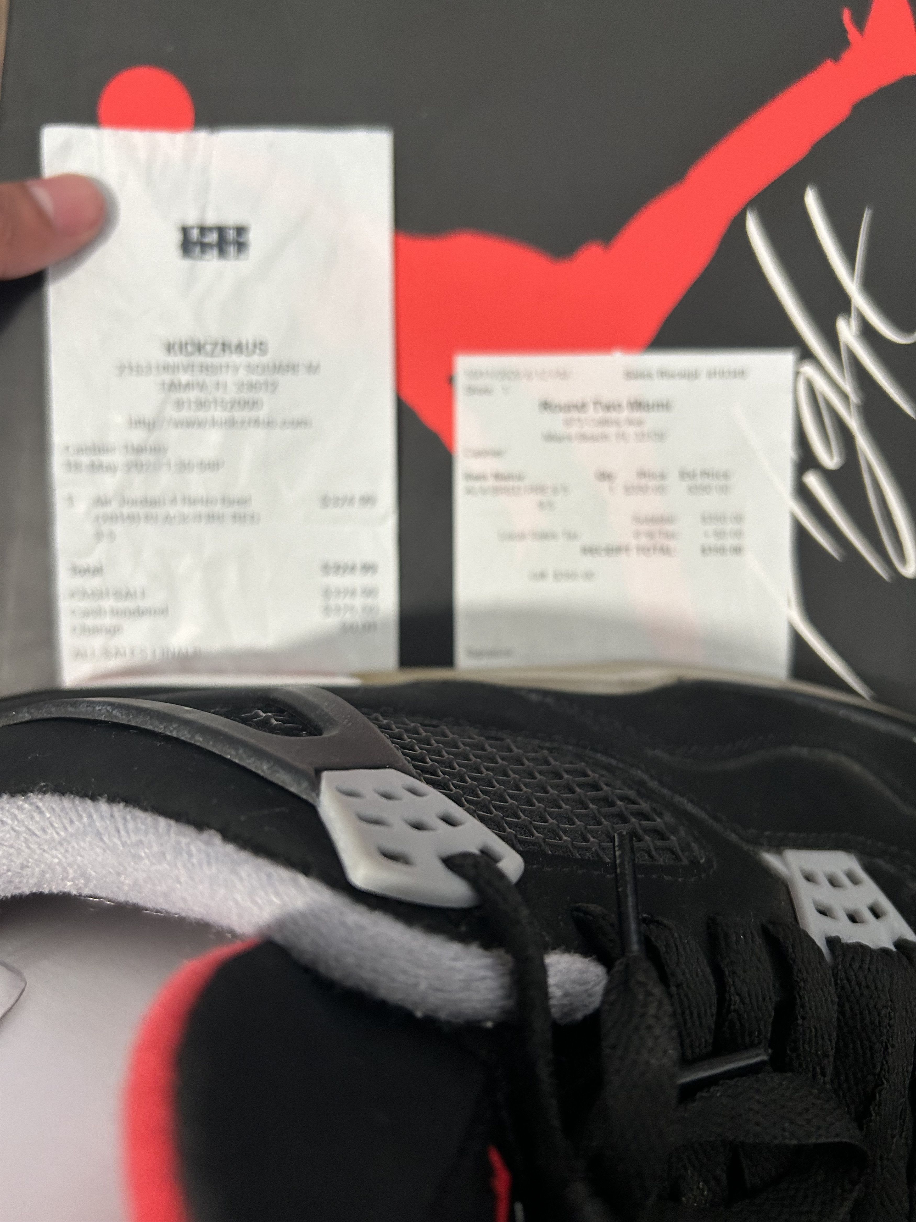 Jordan Brand Jordan 4 "Bred" Size US 9.5 / EU 42-43 - 9 Thumbnail