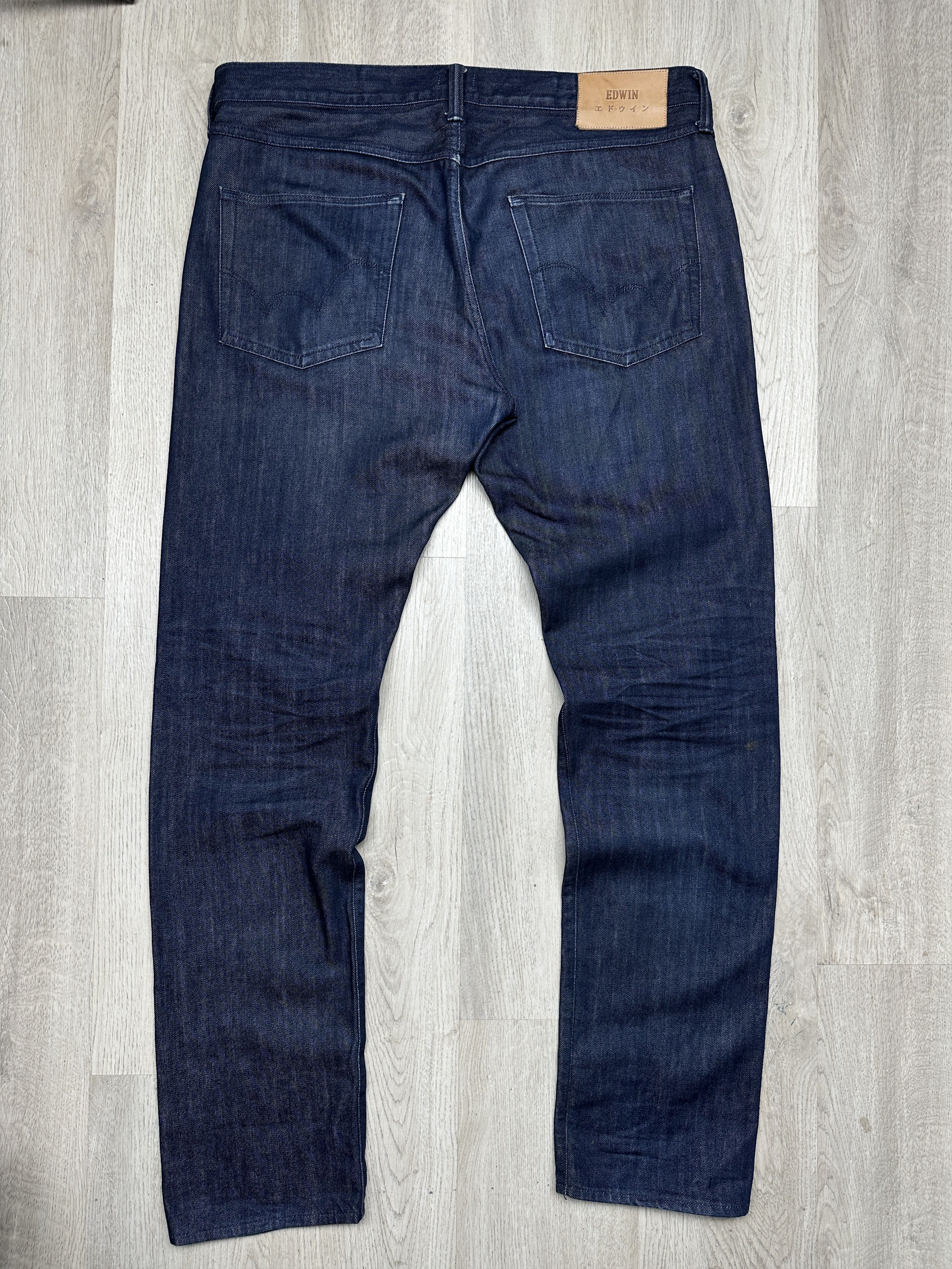 Edwin Mens Regular Tapered Denim Pants Jeans