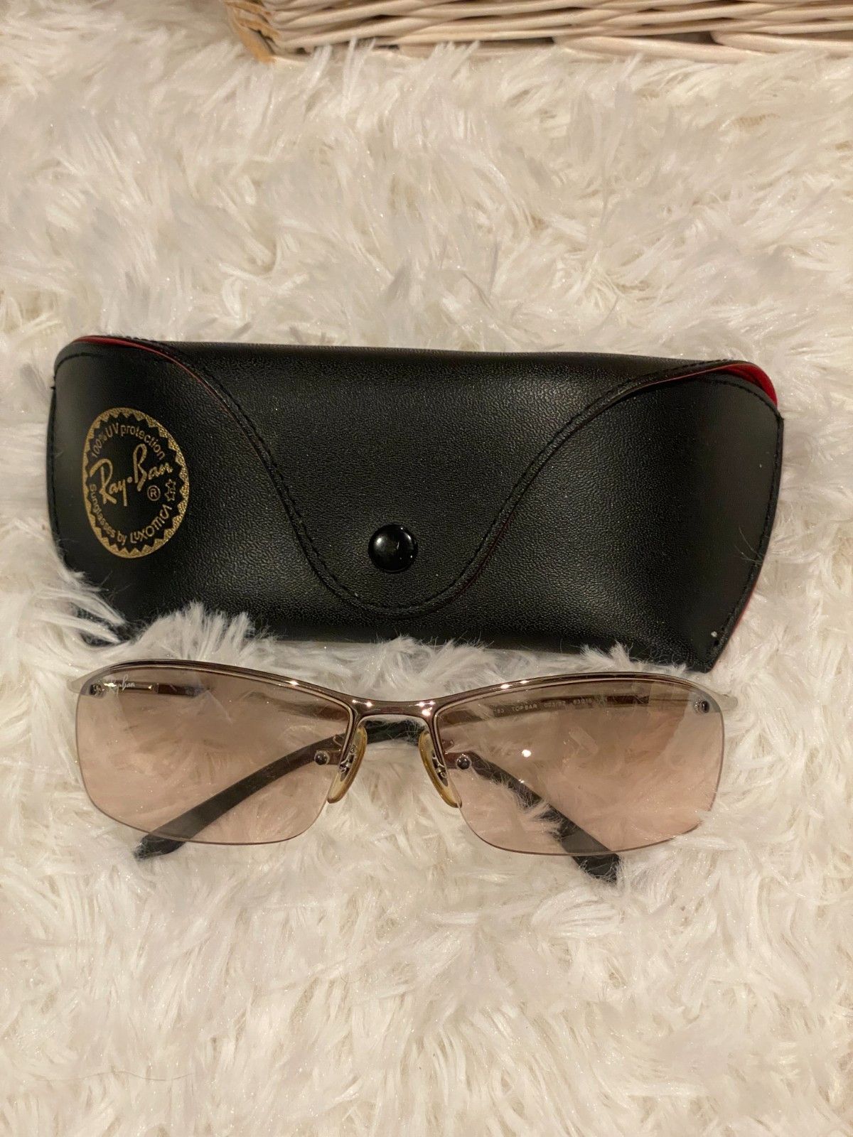 RayBan Ray-Ban RB3183 003/8Z Sunglasses Silver frame Beige Silver Size ONE SIZE - 2 Thumbnail