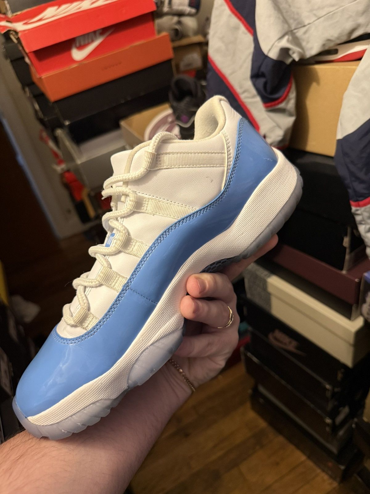 Jordan Brand Jordan retro 11 low university blue sz 10.5 Size US 10.5 / EU 43-44 - 3 Thumbnail