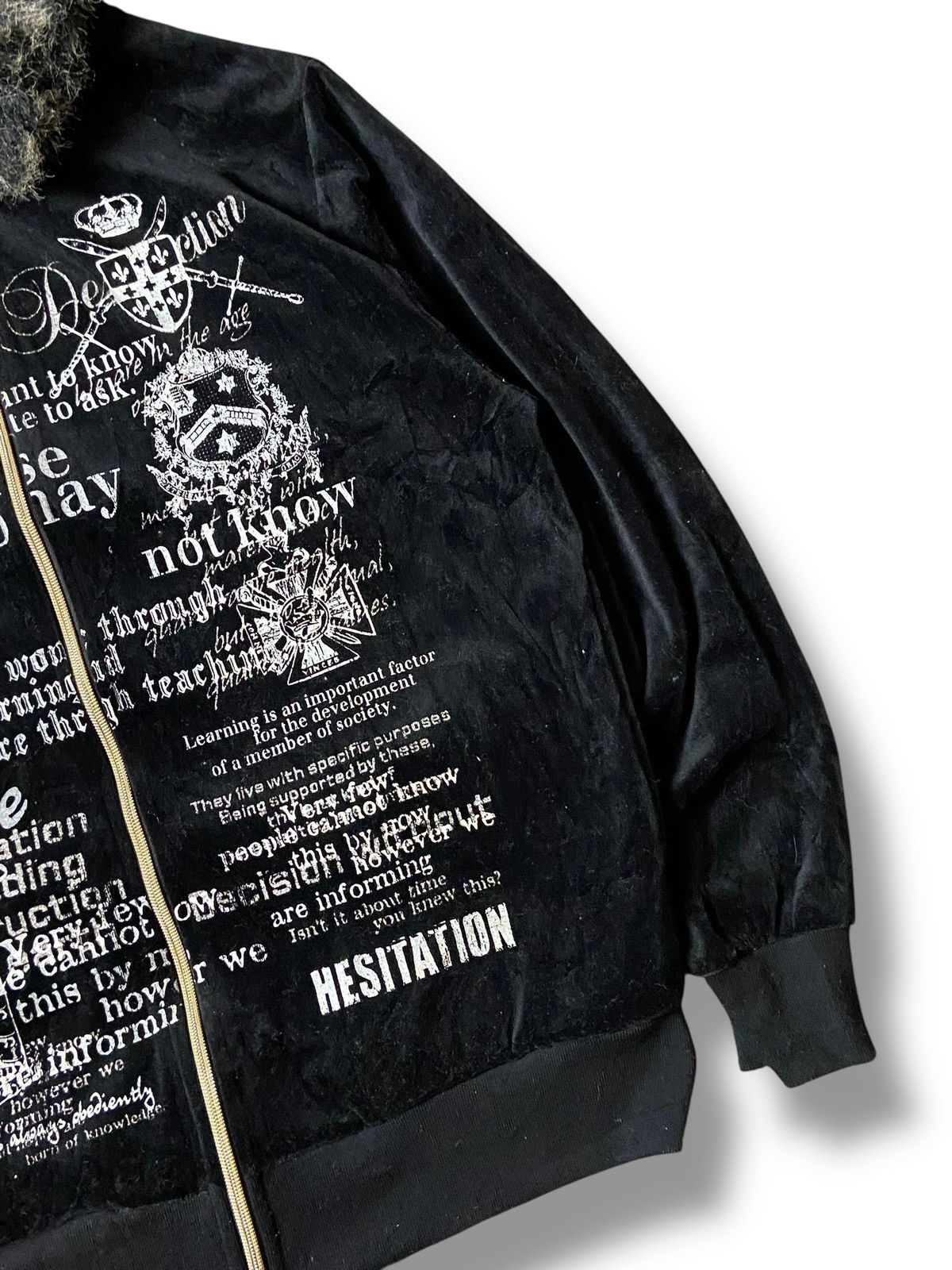 If Six Was Nine × Japanese Brand × Vintage Vintage Beaumont Carr Fur Hooded Punk Jacket (123) Size US L / EU 52-54 / 3 - 6 Thumbnail