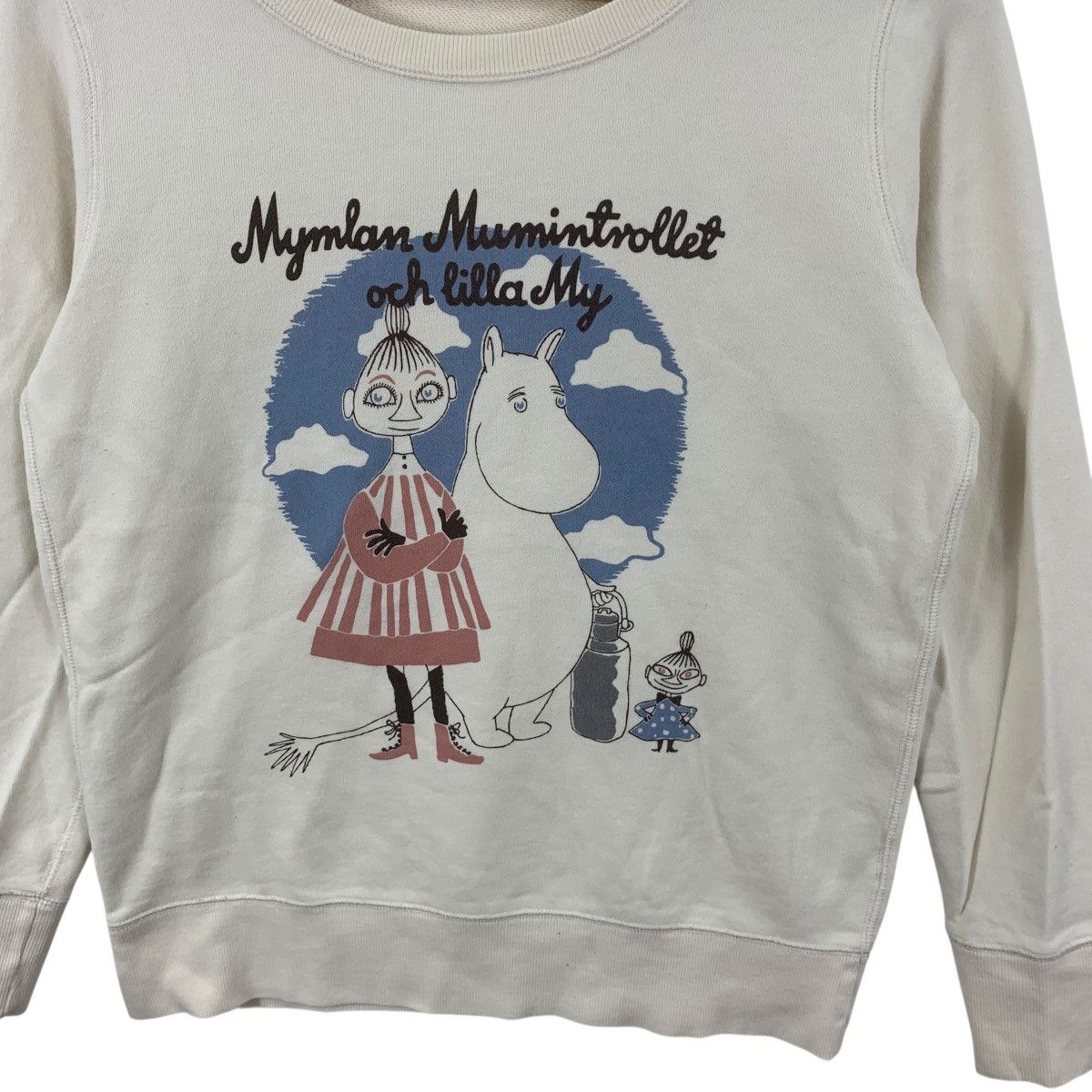Uniqlo UNIQLO x MOOMIN MUMMITROLLET Cartoon Sweatshirt Sweater Size L / US 10 / IT 46 - 5 Thumbnail