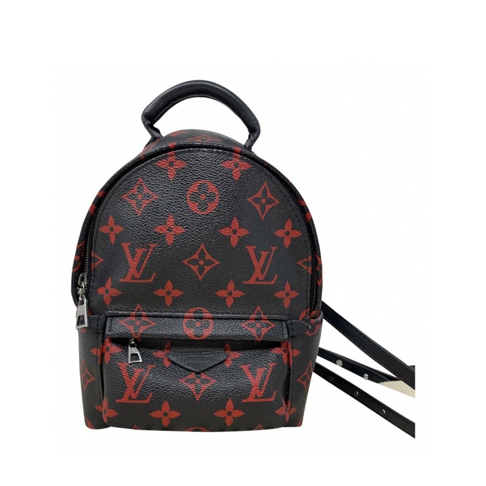 Louis Vuitton Louis Vuitton Mini Palm Springs Infrarouge Red LV’s Limited Size ONE SIZE - 11 Thumbnail