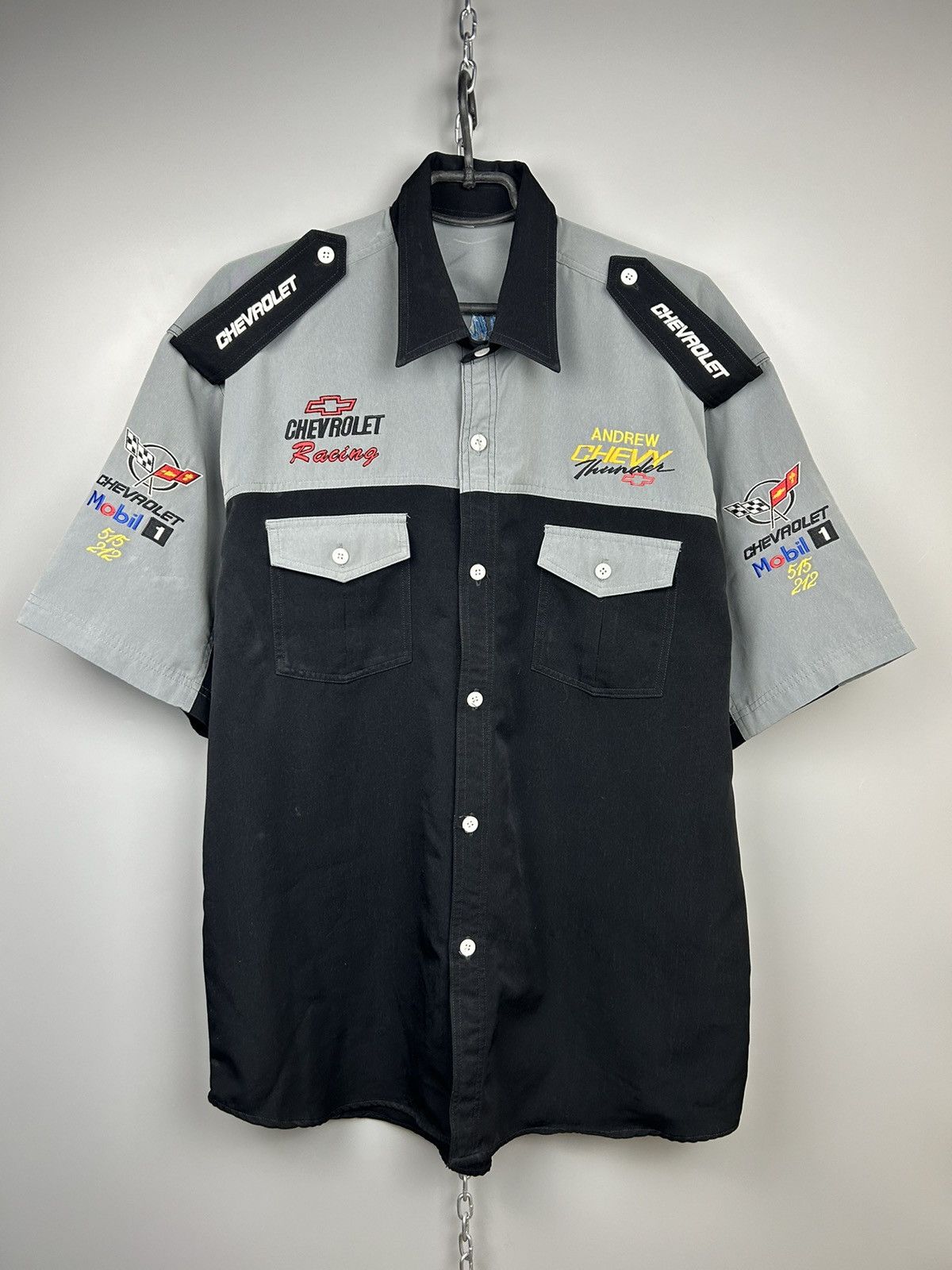 Vintage Vintage Chevrolet Racing Shirt Size US XXL / EU 58 / 5 - 1 Thumbnail