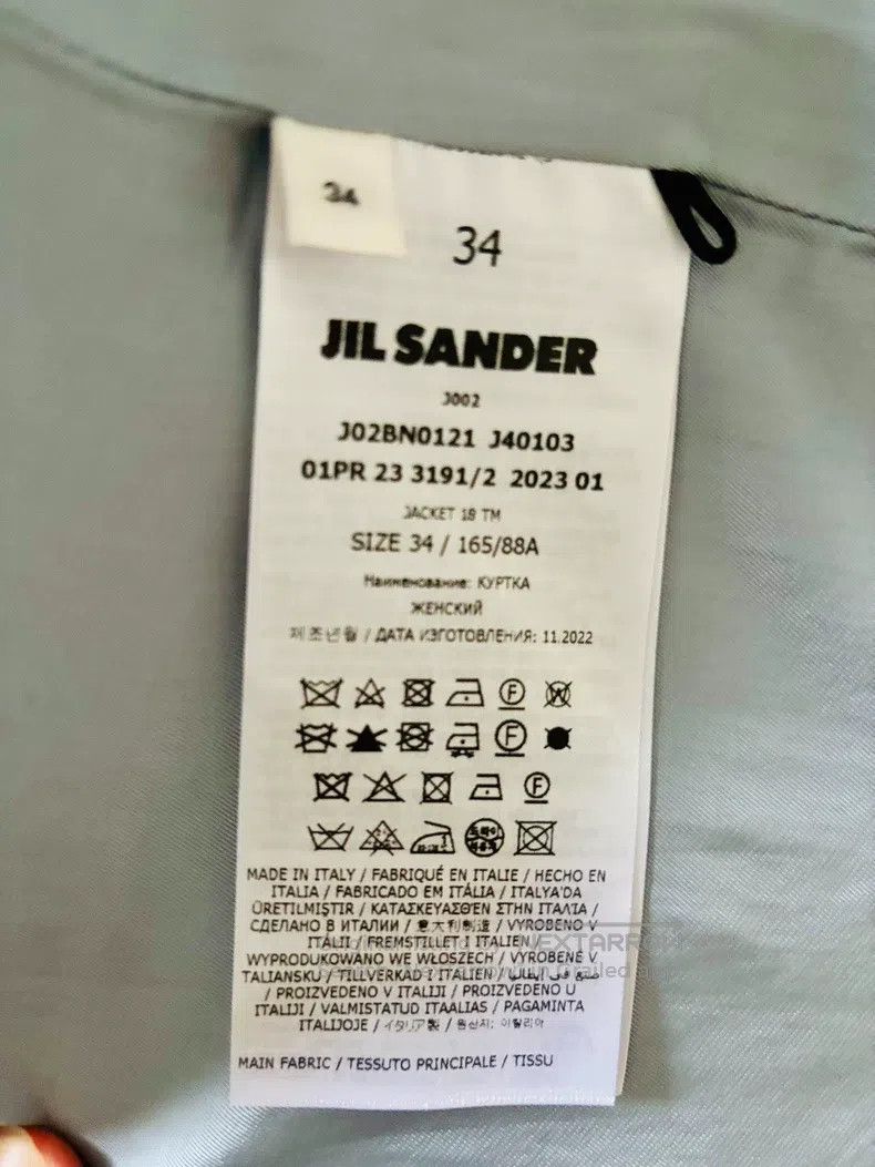 Jil Sander Jil Sander Haze Blue Suit Jacket Size 4XL / US 24-26 - 5 Thumbnail