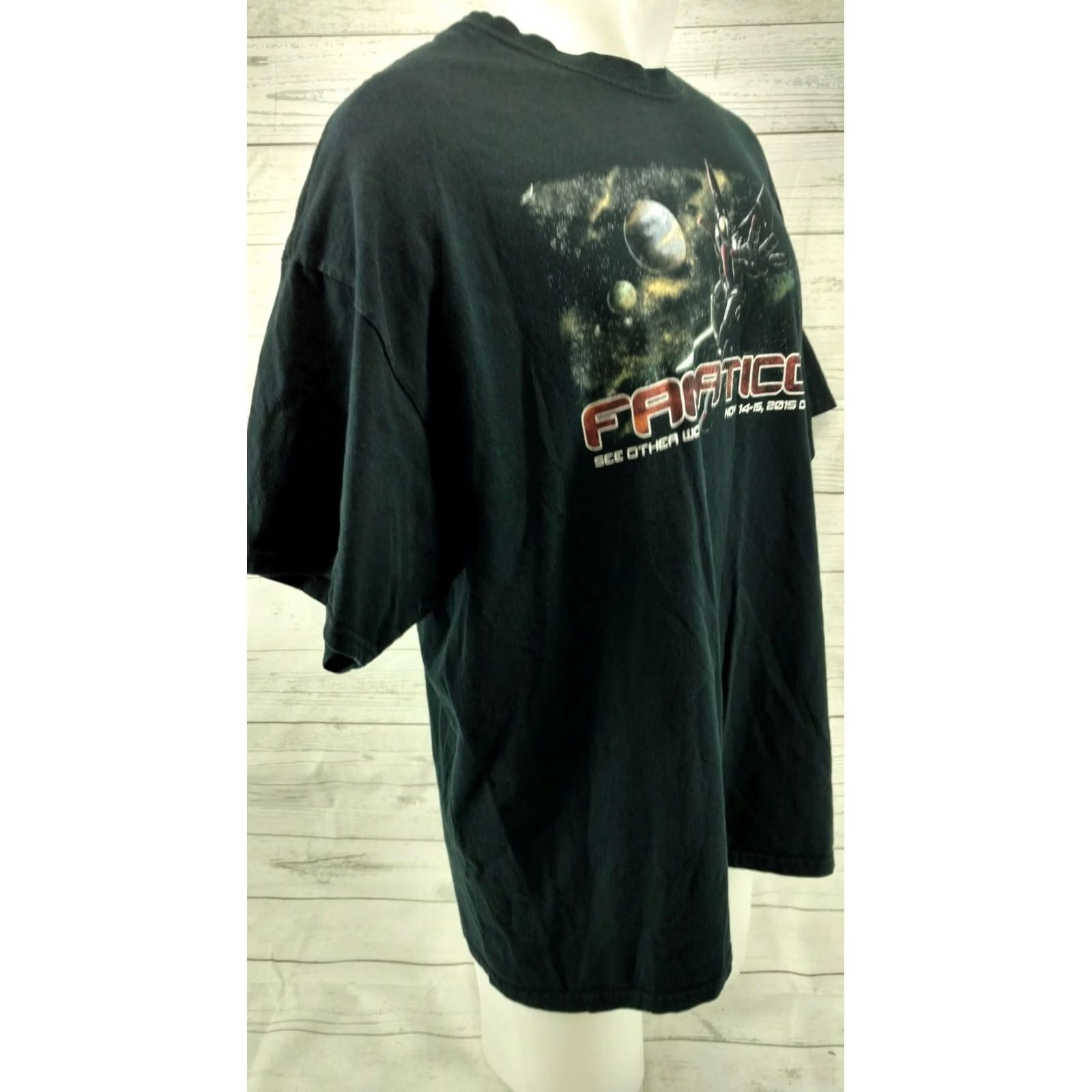Gildan Fanaticon Ozark Alabama 2015 Shirt Black Size 2XL Mens Size US XXL / EU 58 / 5 - 4 Thumbnail