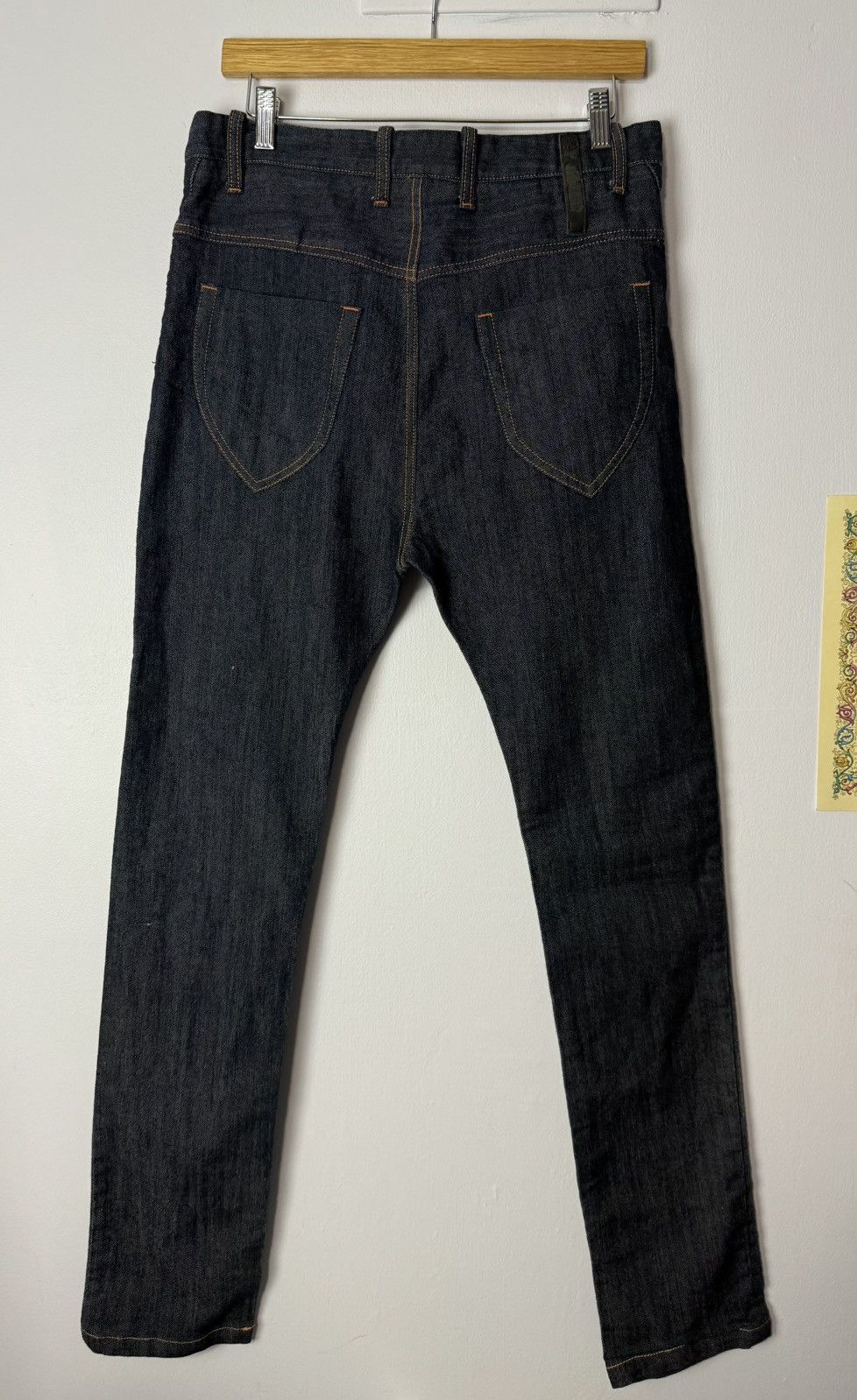Other Cotte Darmes Jeans Blue Size 32 Skinny Dark Wash Size US 32 / EU 48 - 5 Thumbnail