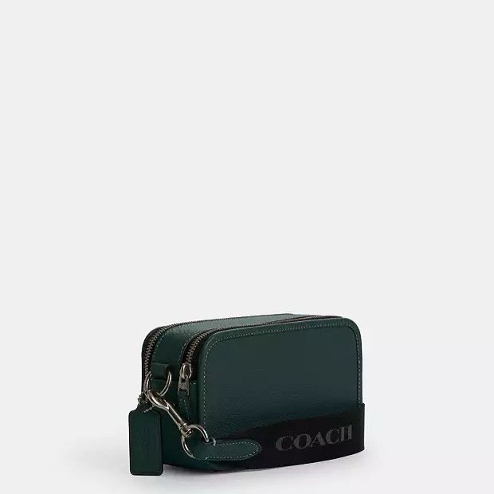 Coach NWT Coach Wyatt Bag Leather Gunmetal/Dark Teal CM113 Size ONE SIZE - 7 Thumbnail