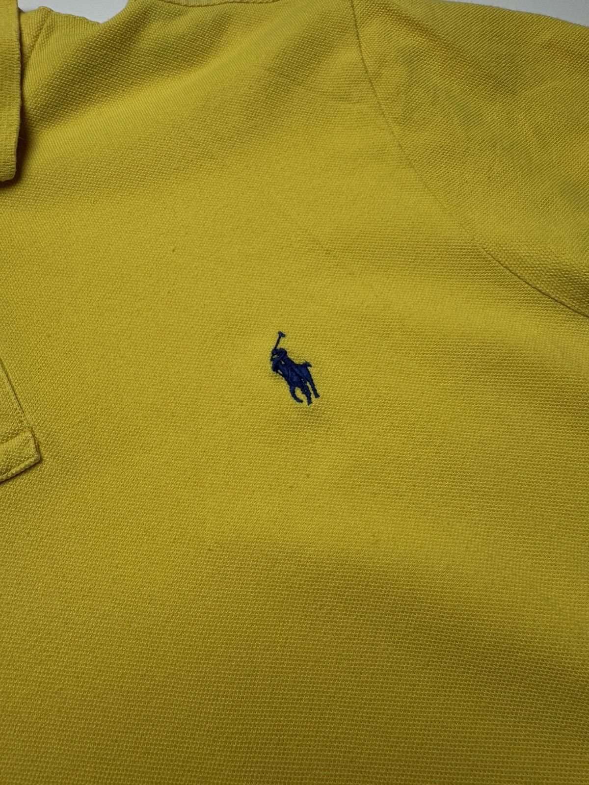 Polo Ralph Lauren Polo Ralph Lauren Slim Fit Polo – Bright Yellow Size US XL / EU 56 / 4 - 3 Thumbnail