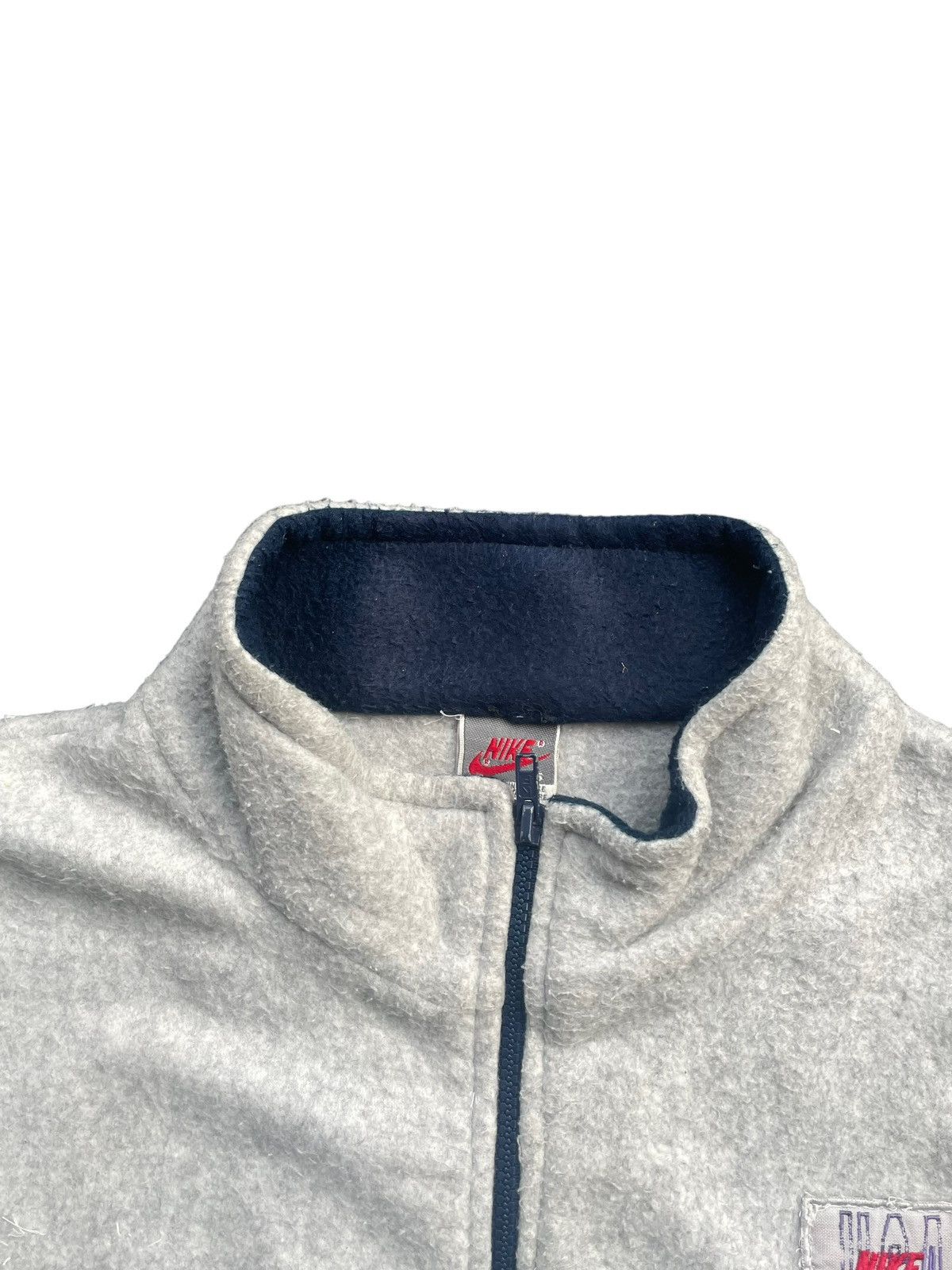 Nike × Vintage Vintage Nike Fleece Vest Size US XL / EU 56 / 4 - 4 Thumbnail